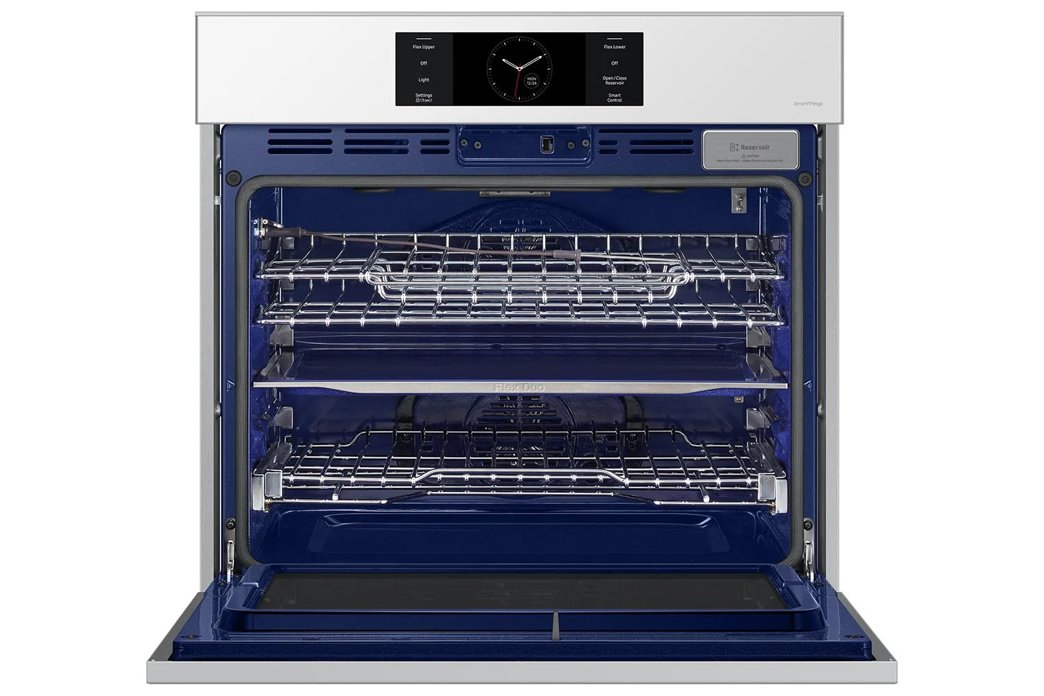 Samsung BESPOKE White Glass Single Oven (5.1 cu. ft) - NV51CB700S12AA - Image 5