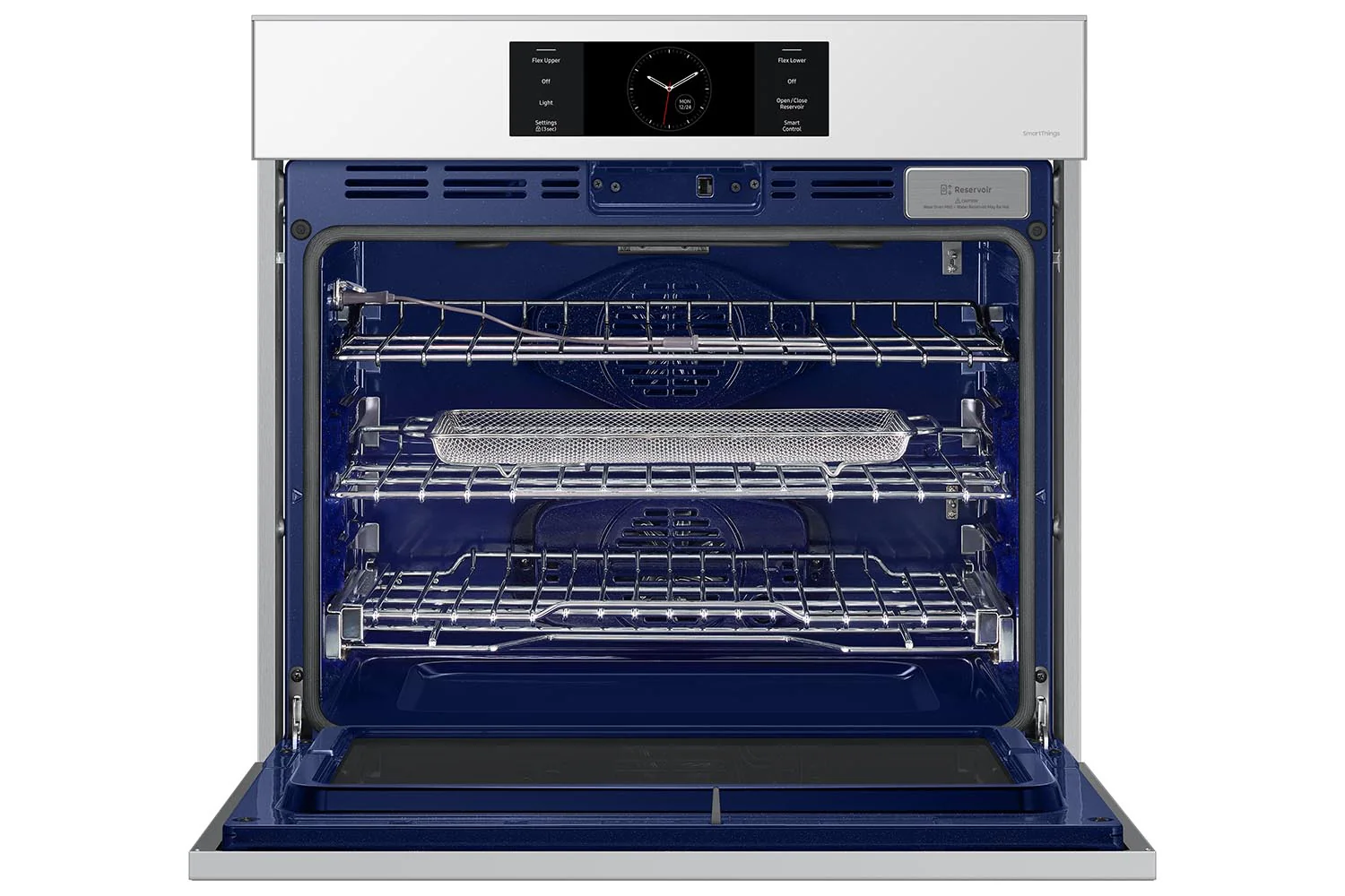 Samsung BESPOKE White Glass Single Oven (5.1 cu. ft) - NV51CB700S12AA - Image 6