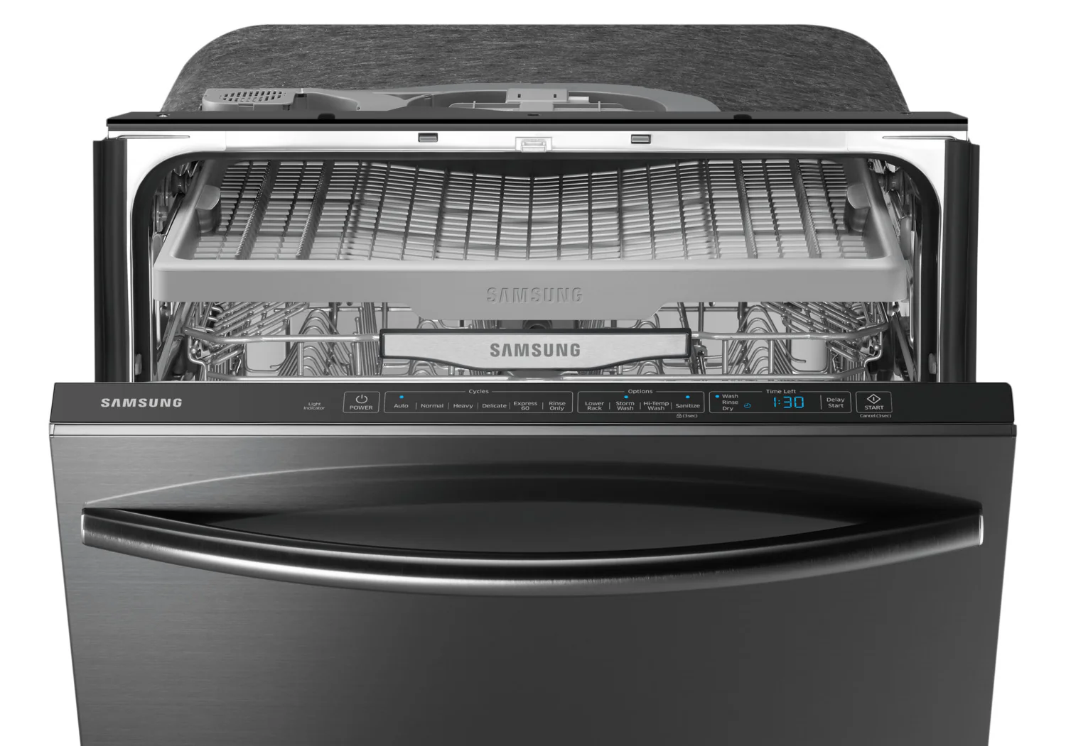 Samsung Black Stainless Steel 24" Dishwasher -	DW80K7050UG/AC - Image 6