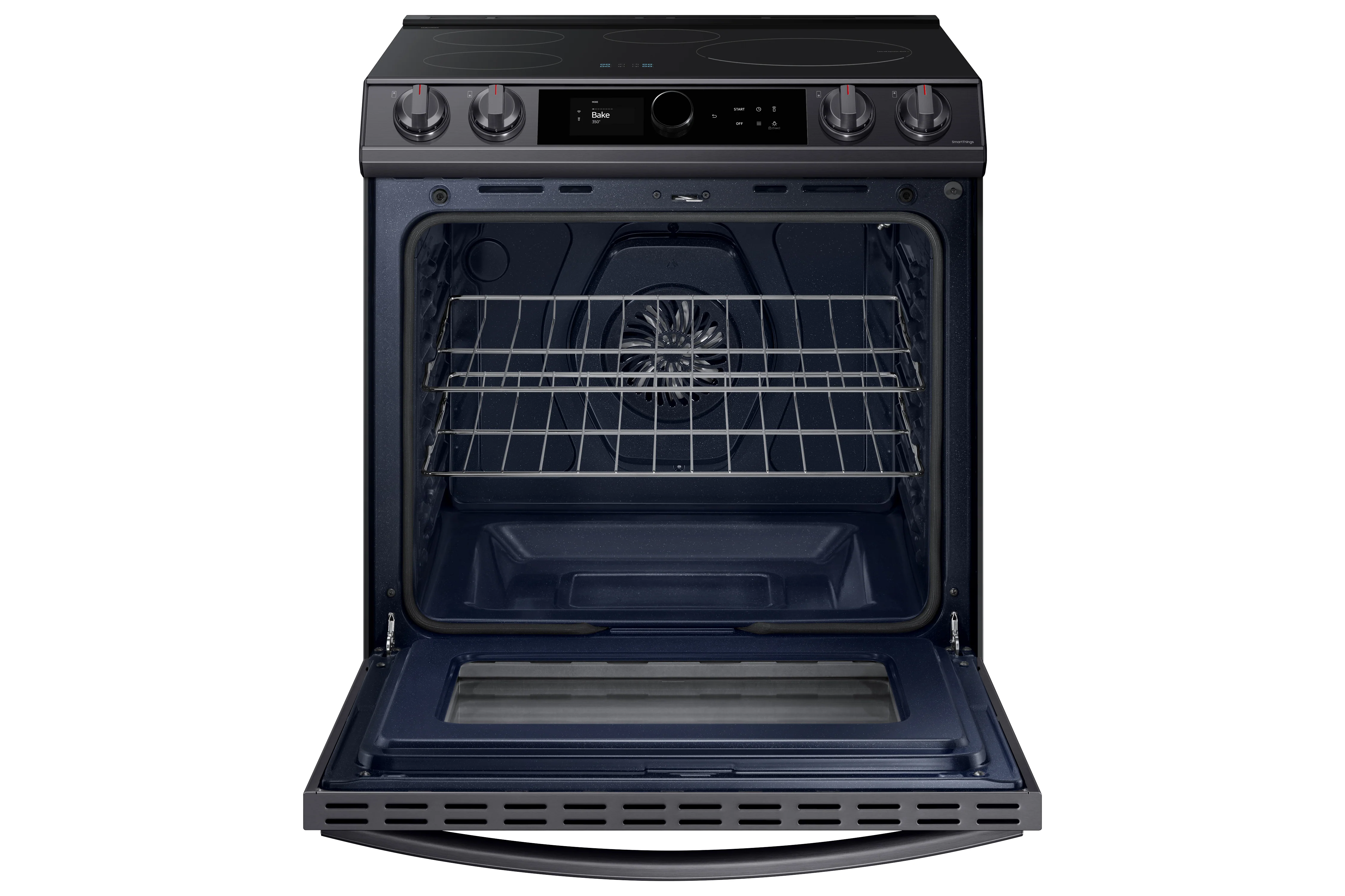 Samsung Black Stainless Steel Slide-In Induction Range with Wi-Fi and Air Fry (6.3 Cu.Ft) - NE63T8911SG/AC - Image 13