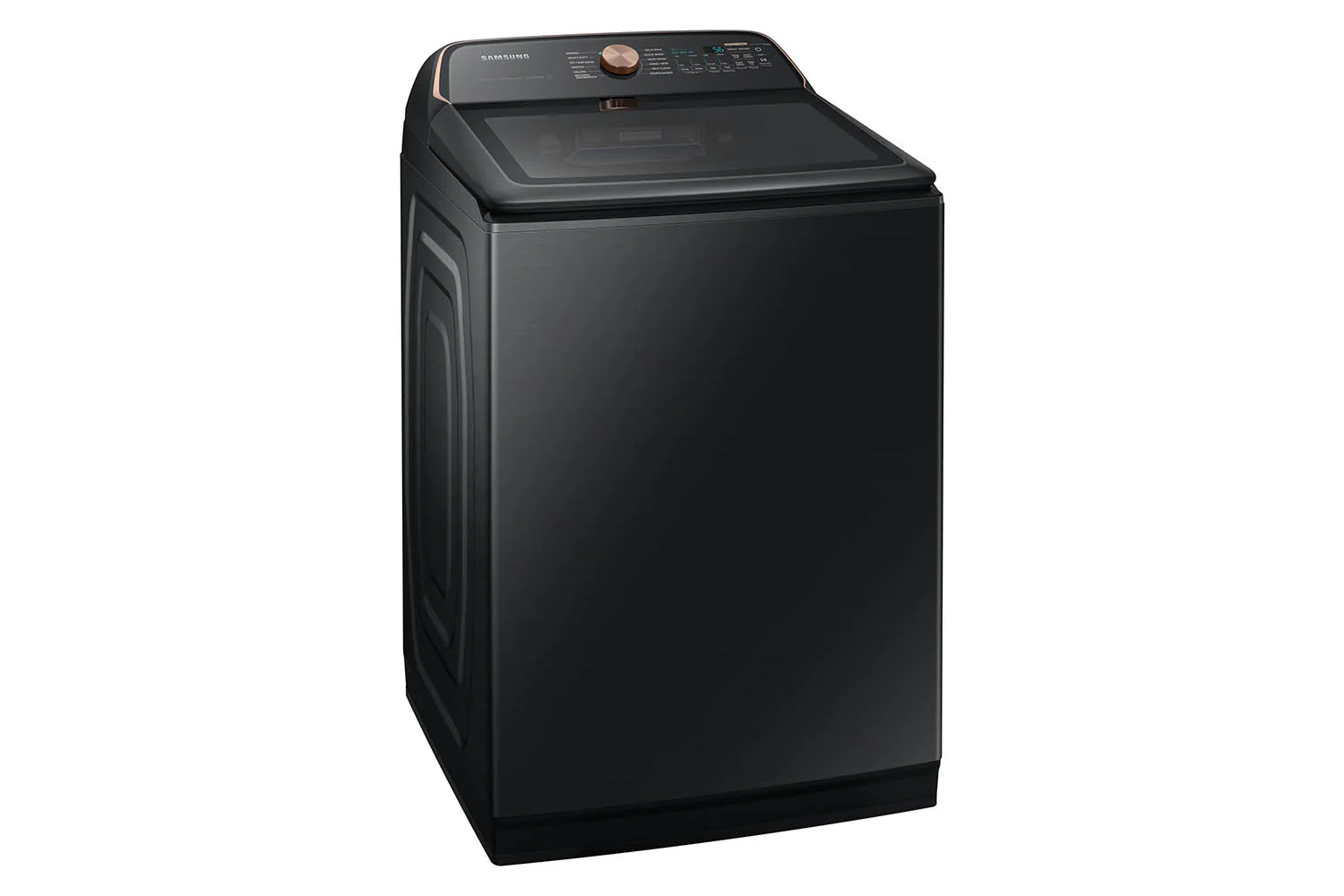 Samsung Black Stainless Ultra Capacity Top Load Washer (6.2cu.ft) - WA54CG7550AVA4 - Image 2