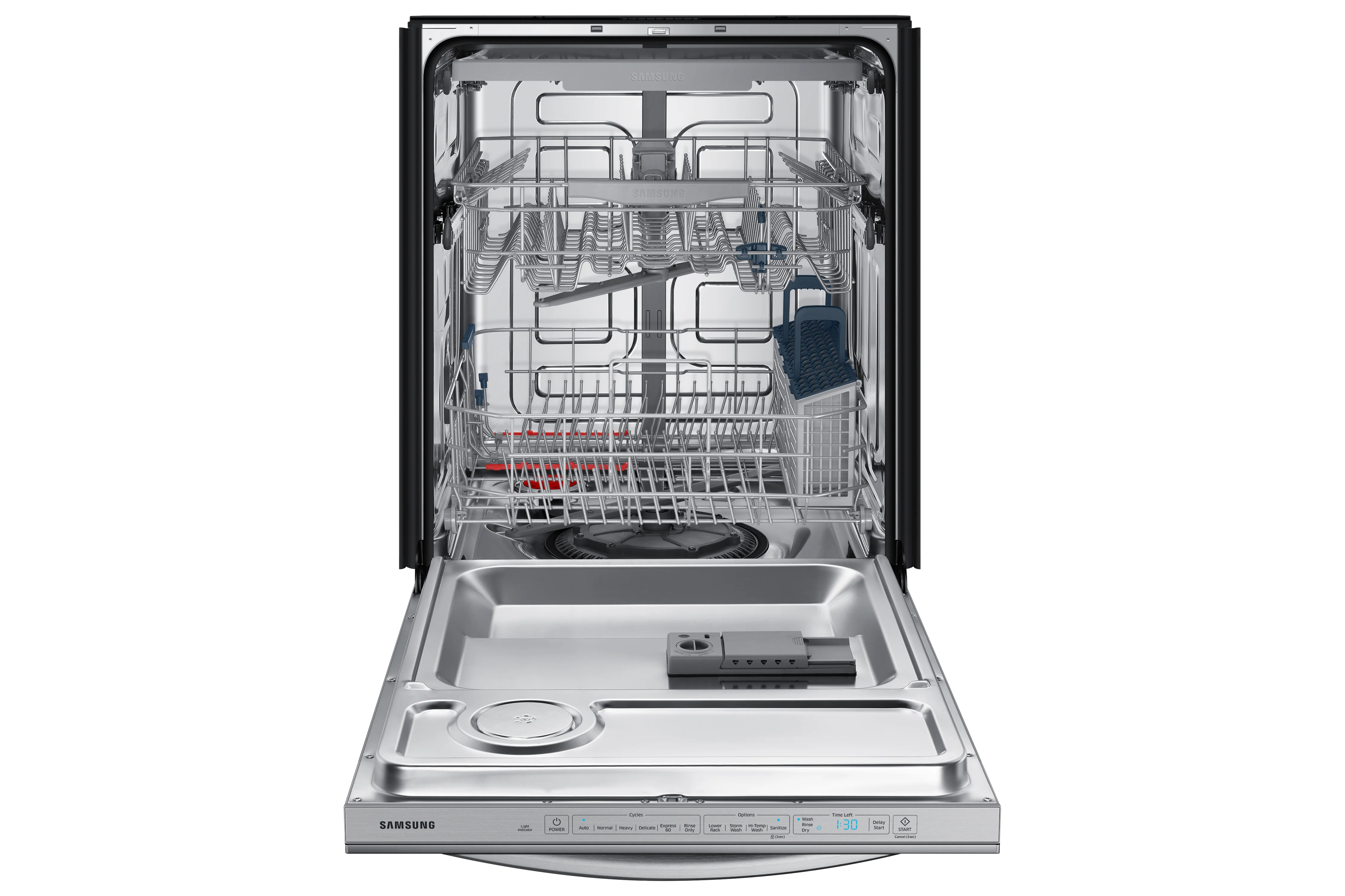 Samsung Finger Print Resistant Stainless Steel Tall Tub Built-In Dishwasher - DW80R5061US/AA - Image 2
