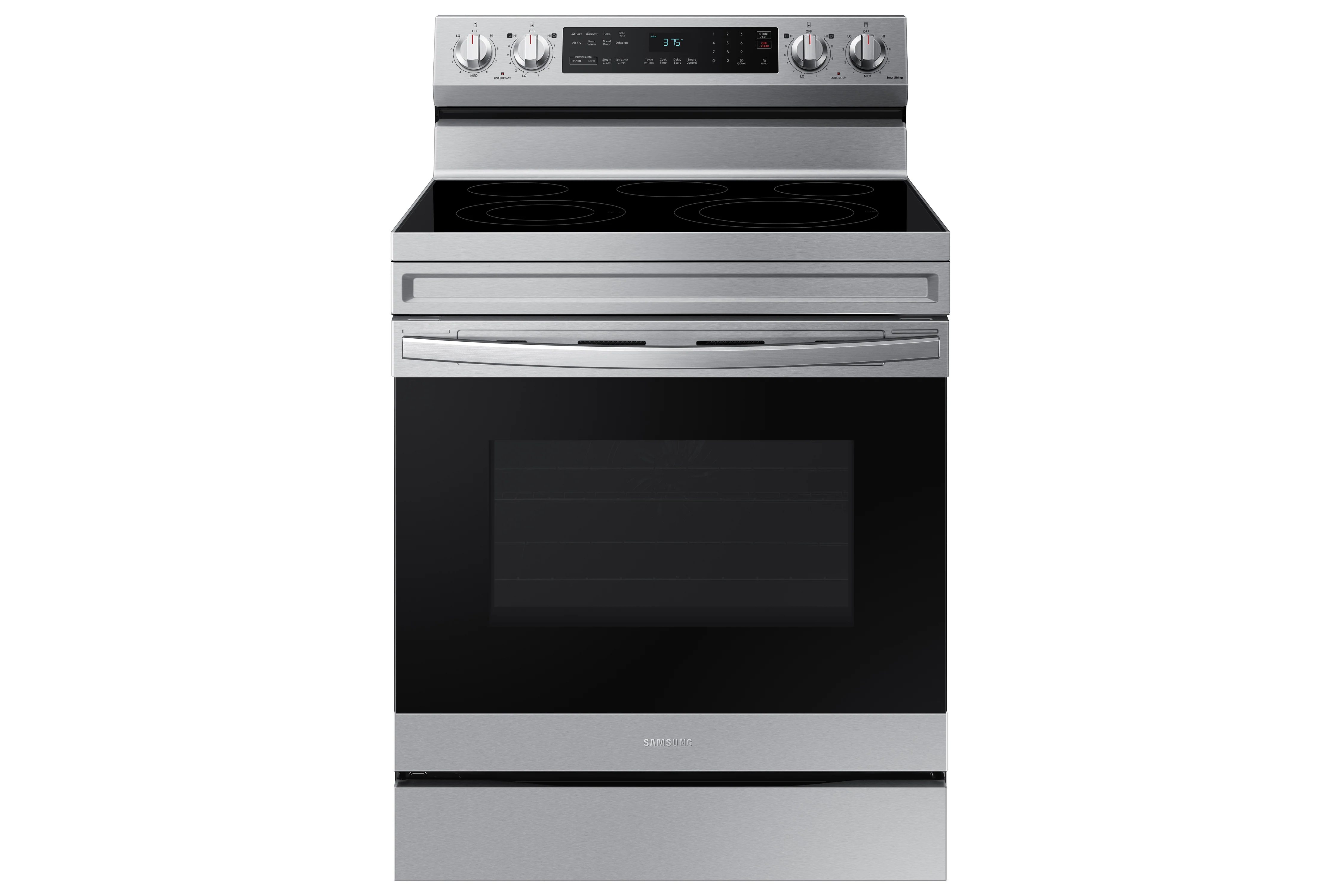 Samsung Fingerprint Resistant Stainless Kitchen Package with French Door Refrigerator, Electric Range & Built-In Dishwasher - Image 4