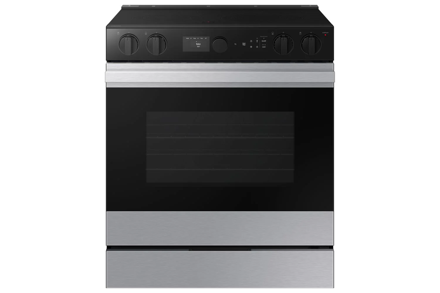 Samsung Fingerprint Resistant Stainless Kitchen Package with French Door Refrigerator, Slide-In Range & Built-In Dishwasher - Image 4