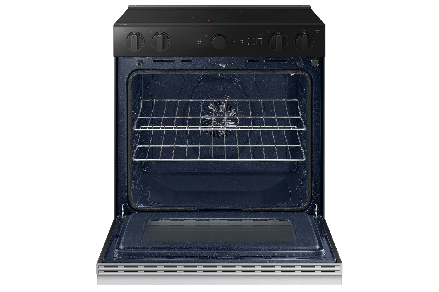 Samsung Fingerprint Resistant Stainless Kitchen Package with French Door Refrigerator, Slide-In Range & Built-In Dishwasher - Image 5