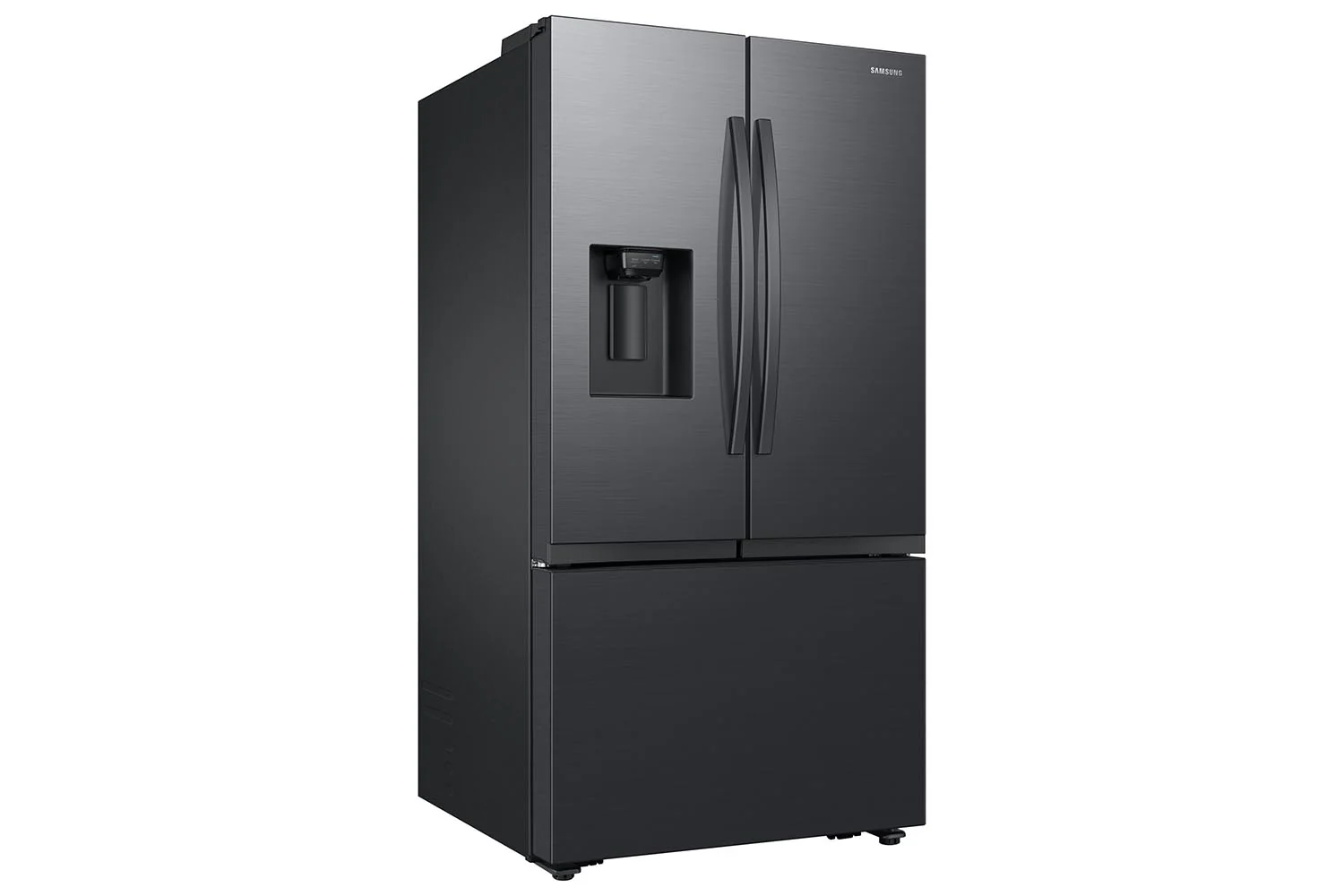 Samsung Matte Black Stainless Steel 36" French Door Refrigerator (31cu.ft) - RF32CG5400MTAA - Image 2