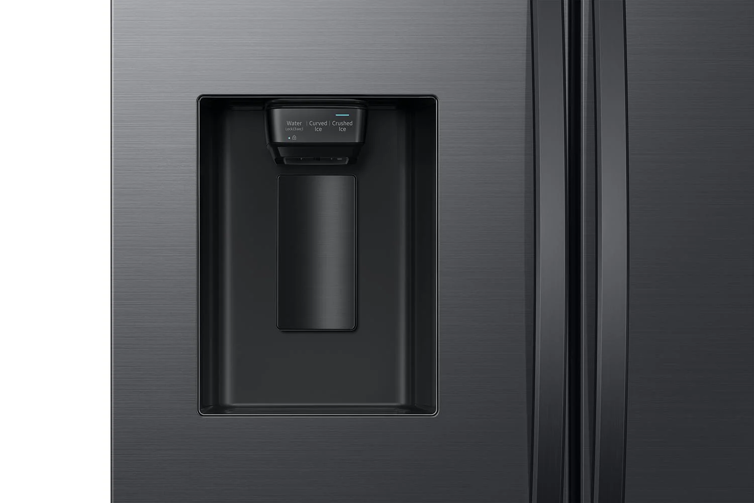 Samsung Matte Black Stainless Steel 36" French Door Refrigerator (31cu.ft) - RF32CG5400MTAA - Image 6