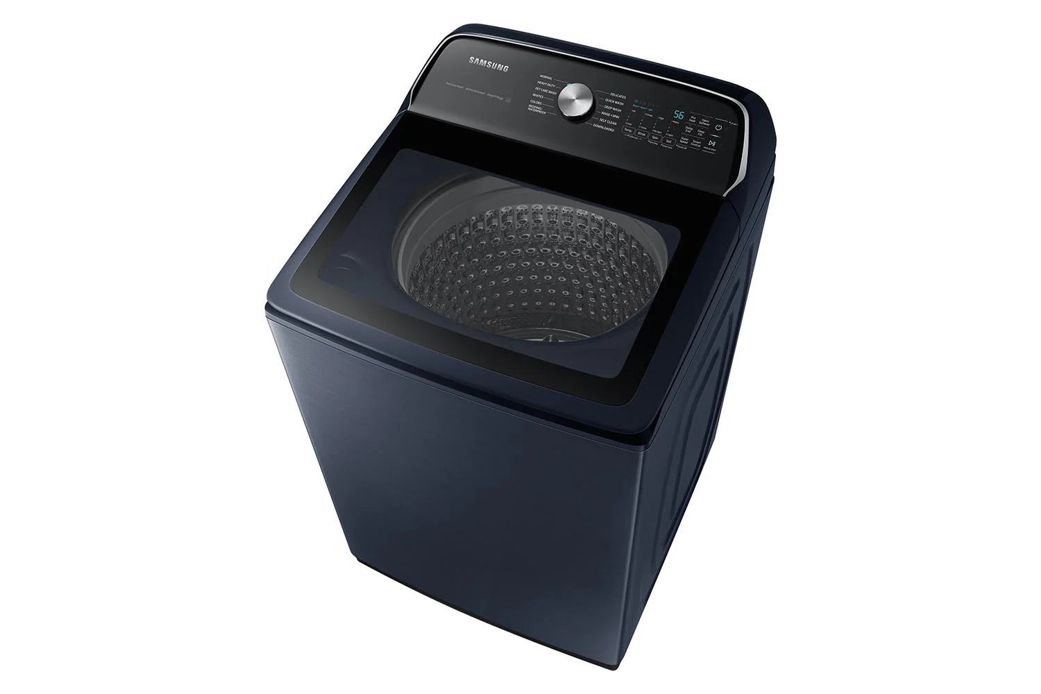 Samsung Navy Top Load Washer with Pet Care (6.2cu.ft) - WA54CG7150ADA4 - Image 4