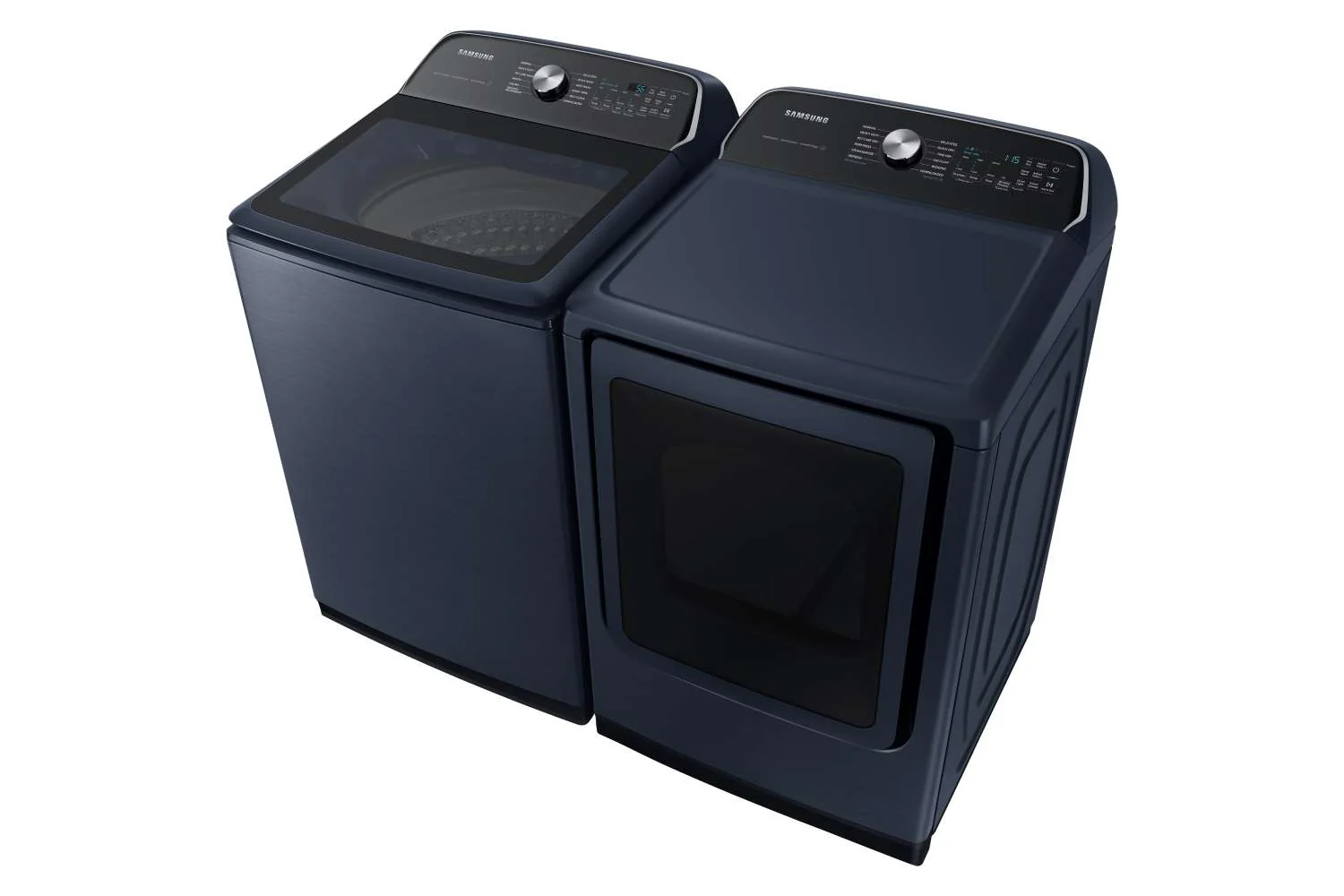 Samsung Navy Top Load Washer with Pet Care and Agitator (6.1cu.ft) & Smart Dryer with Pet Care (7.4cu.ft) - WA53CG7155ADA4/DVE54CG7155DAC - Image 3
