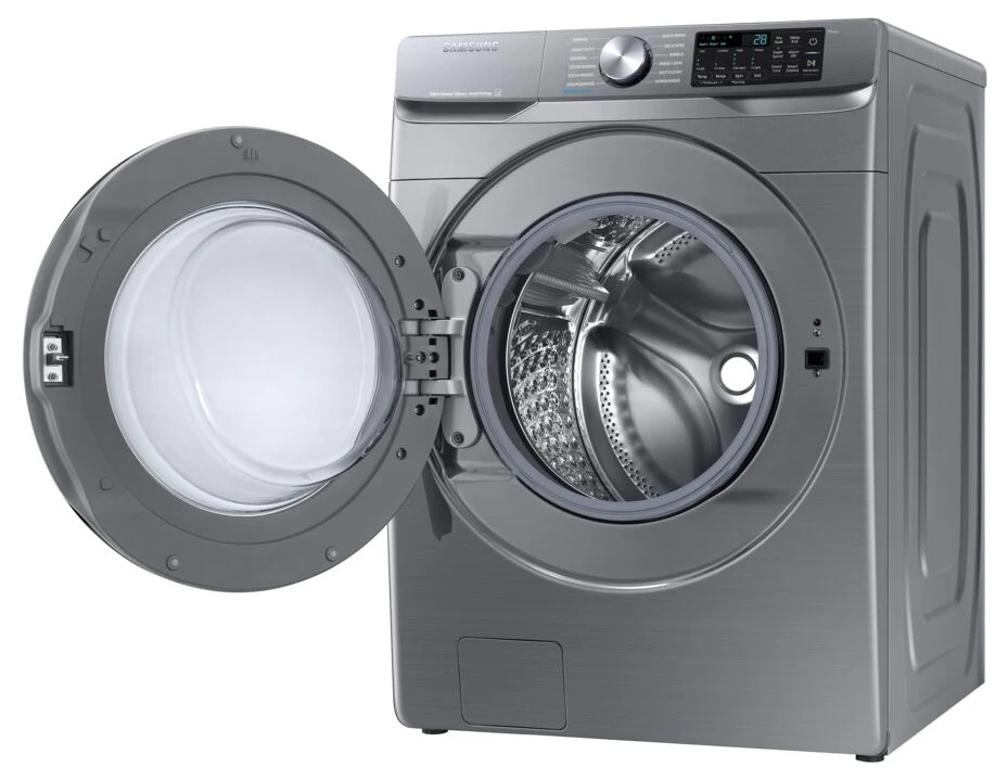 Samsung Platinum Steam Front Load Washer (5.2 cu. ft.) - WF45B6300AP/US - Image 4