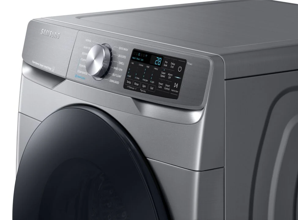 Samsung Platinum Steam Front Load Washer (5.2 cu. ft.) - WF45B6300AP/US - Image 6