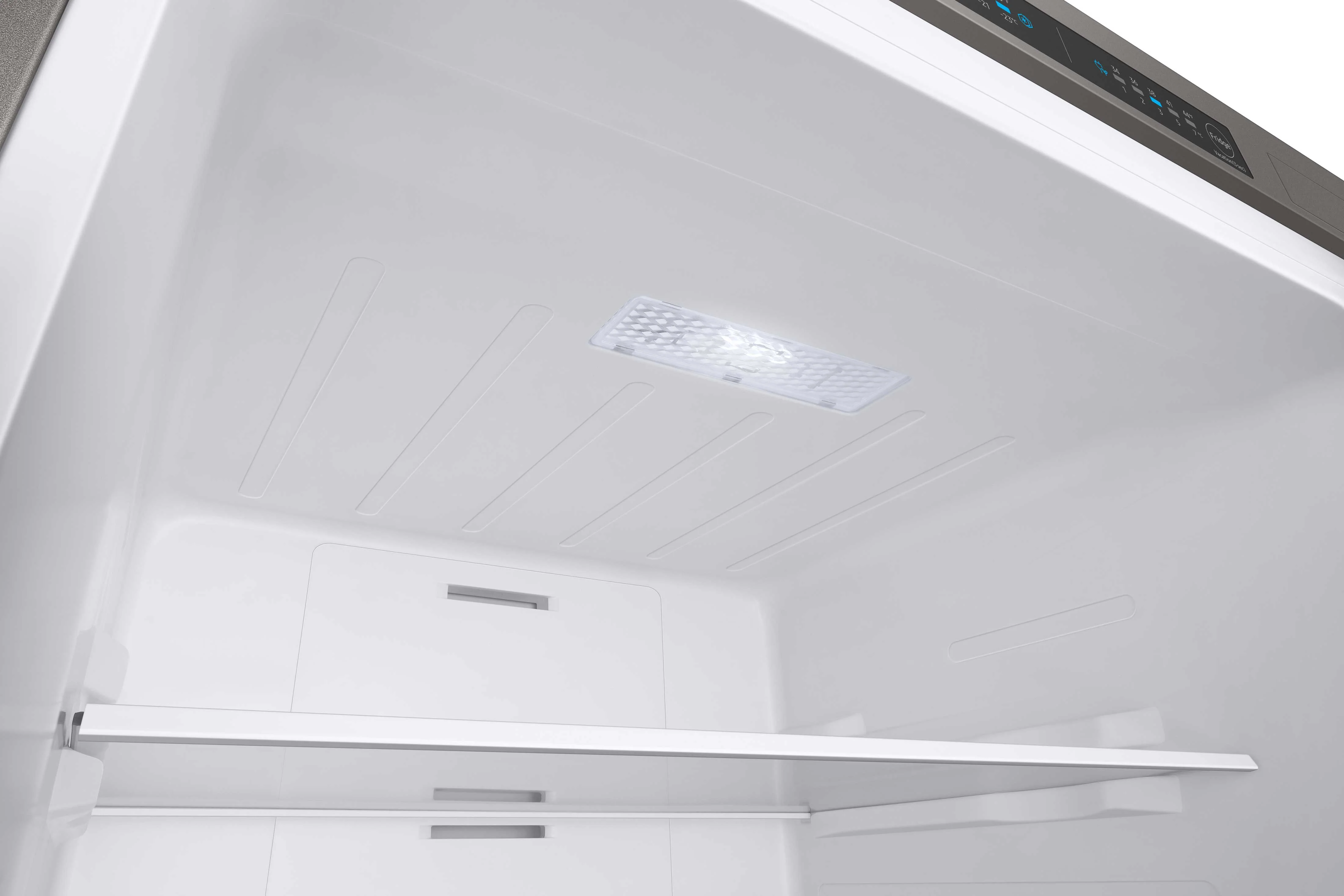 Samsung 23.37" 11.3 Cu. Ft. Stainless Steel 2-Door Bottom-Freezer Refrigerator - RB10FSR4ESR/AA - Image 6