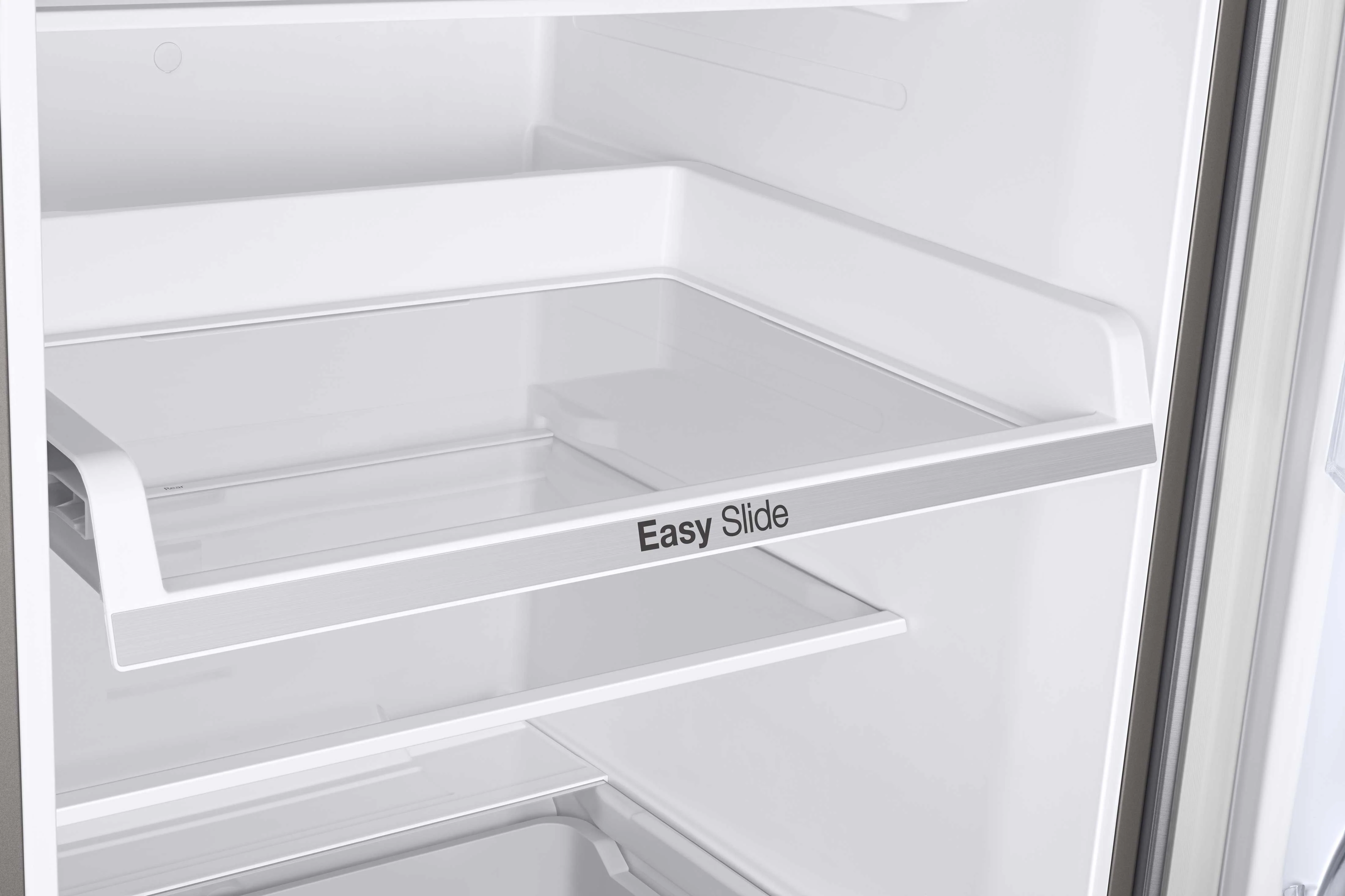 Samsung 23.37" 11.3 Cu. Ft. Stainless Steel 2-Door Bottom-Freezer Refrigerator - RB10FSR4ESR/AA - Image 8