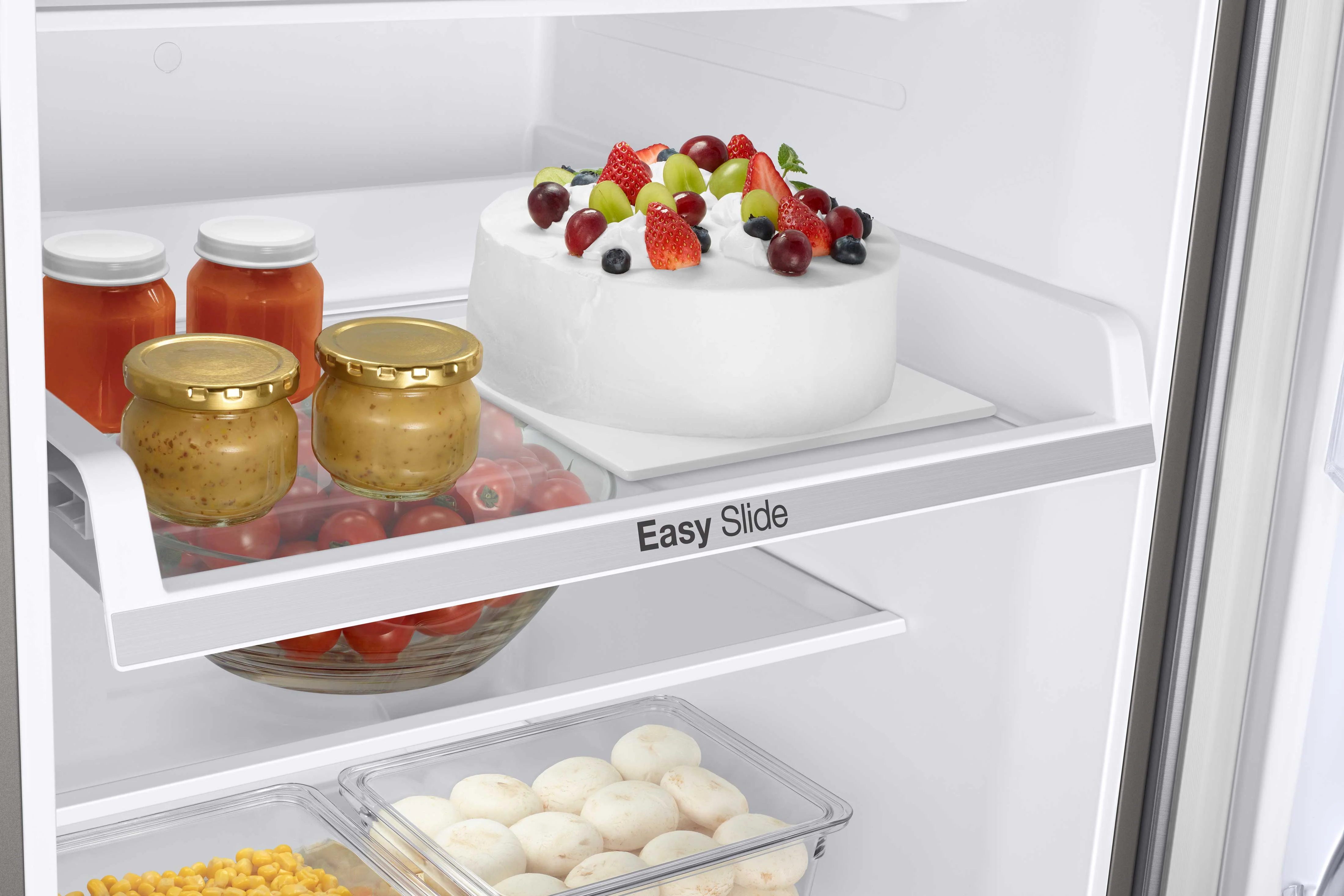 Samsung 23.37" 11.3 Cu. Ft. Stainless Steel 2-Door Bottom-Freezer Refrigerator - RB10FSR4ESR/AA - Image 9