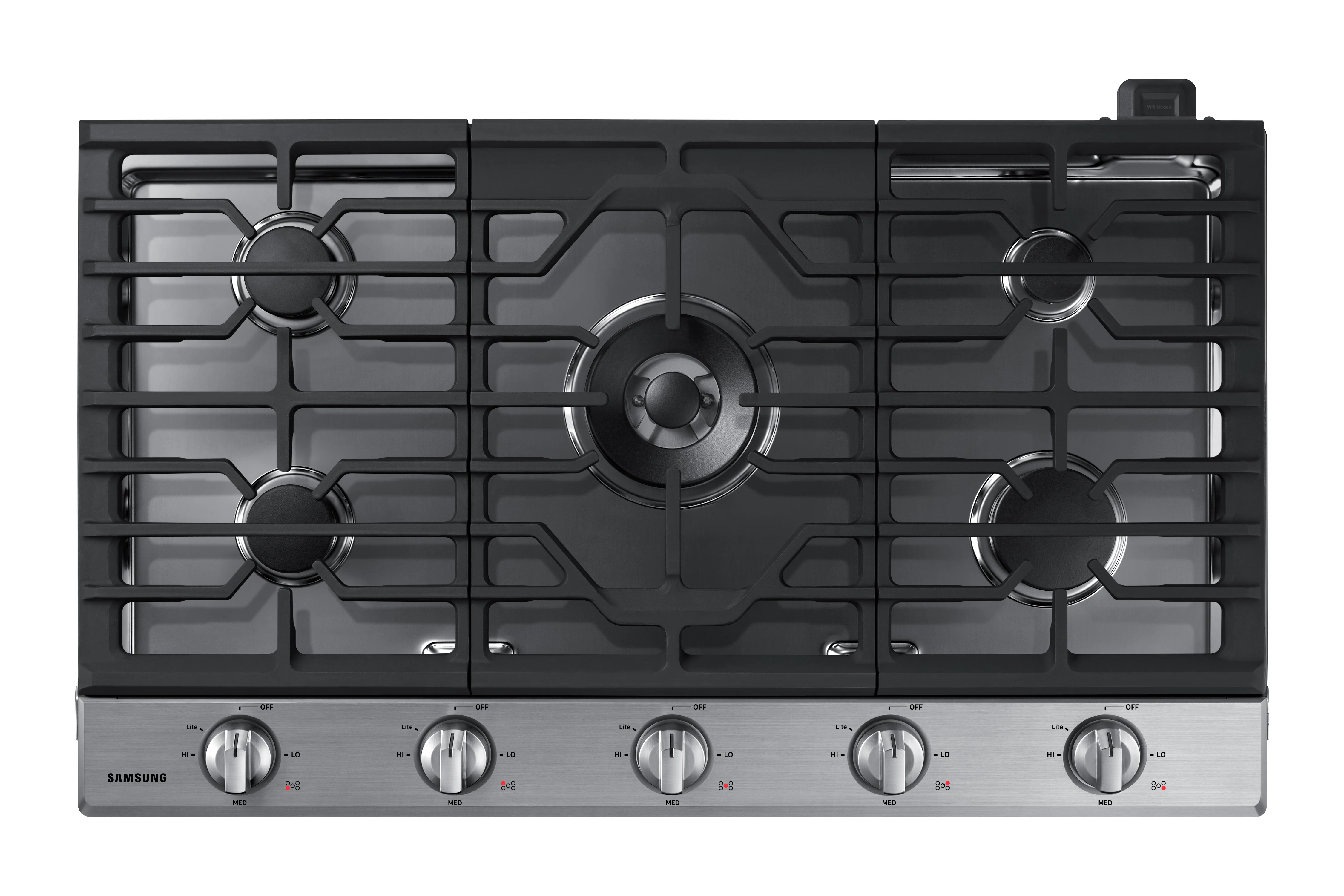 Samsung Stainless Steel 30" Gas Cooktop - NA30N6555TS/AA - Image 5