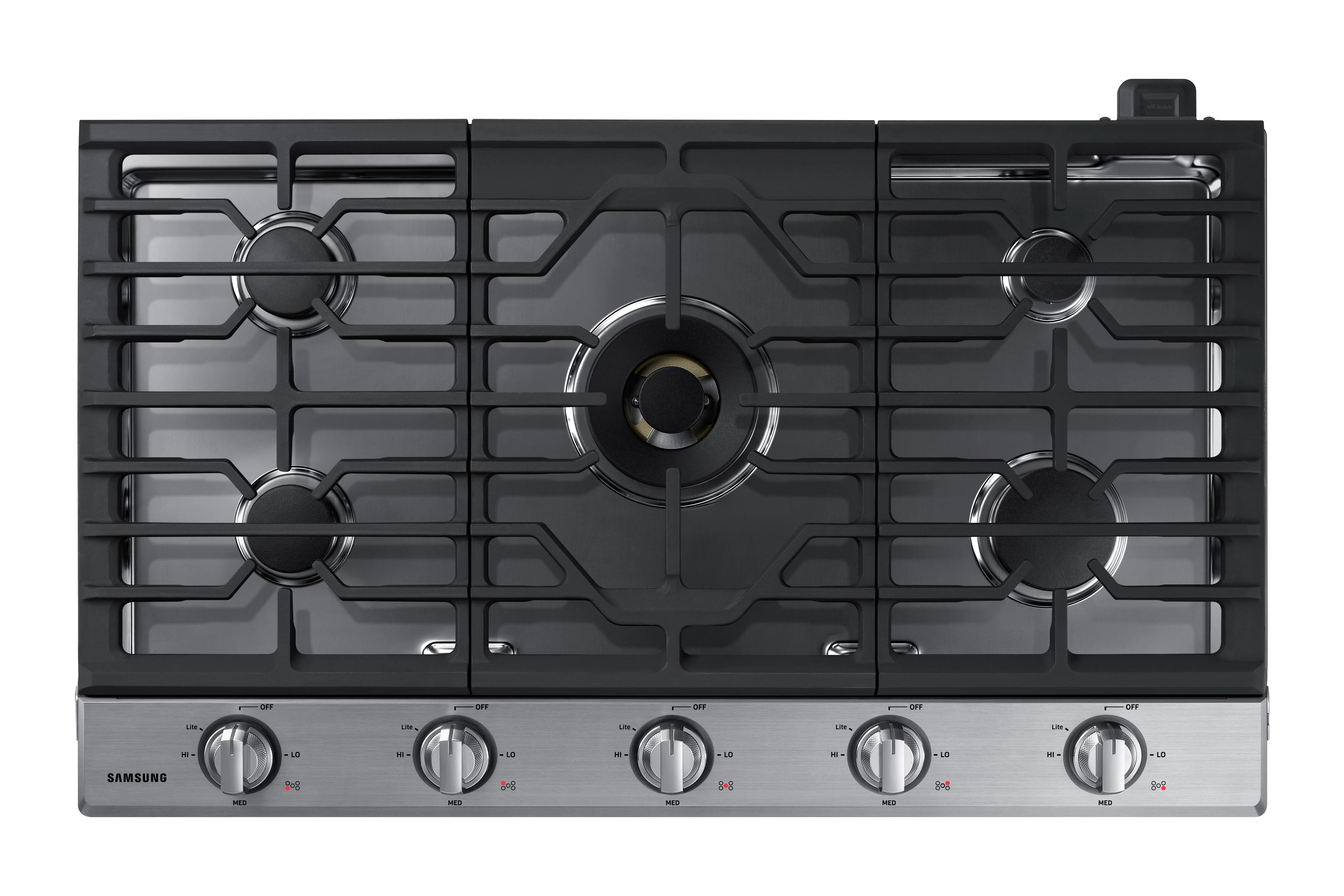 Samsung Stainless Steel 36" Gas Cooktop - NA36N7755TS/AA - Image 5