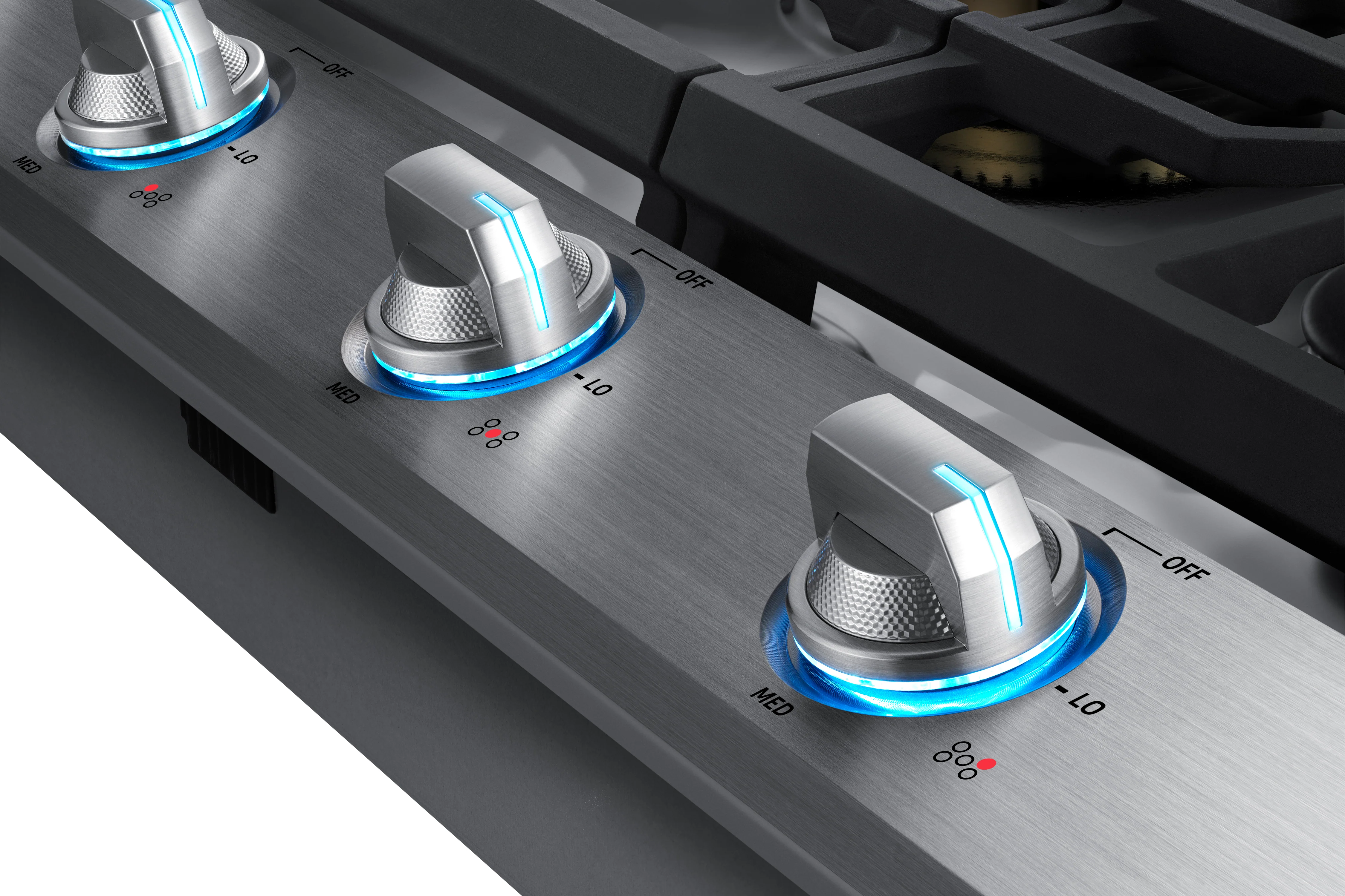 Samsung Stainless Steel 36" Gas Cooktop - NA36N7755TS/AA - Image 7