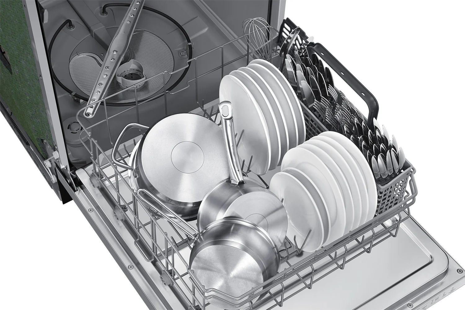 Samsung Stainless Steel 3rd Rack Dishwasher - DW80CG4051SRAA - Image 7