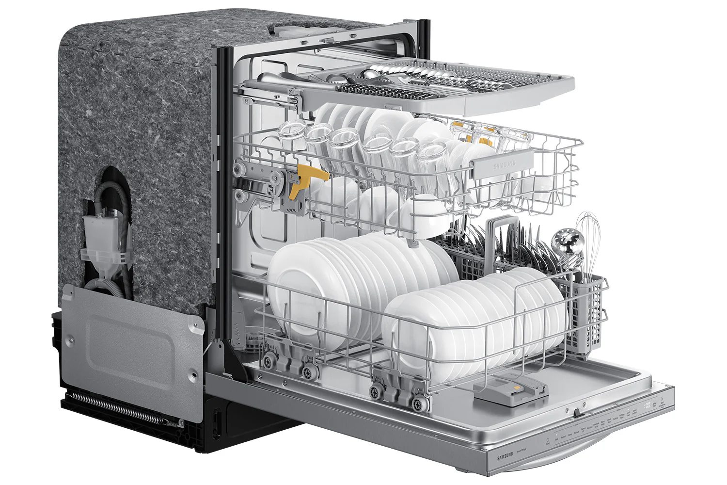 Samsung Stainless Steel 3rd Rack Dishwasher - DW80CG5451SRAA - Image 7