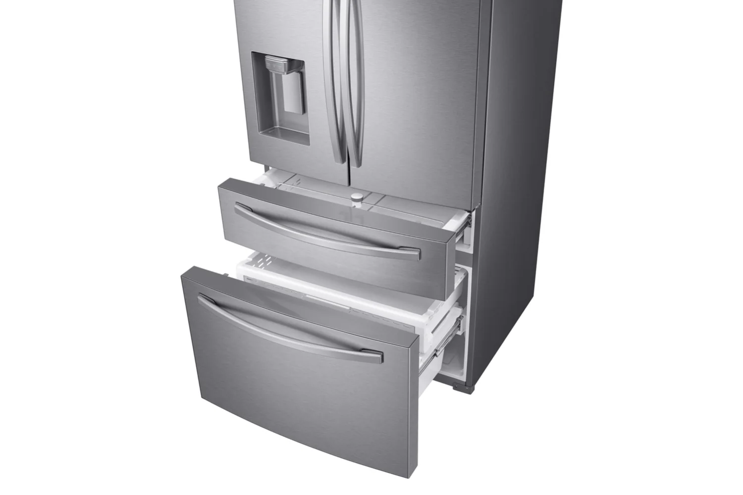 Samsung Stainless Steel 4-Door French Door Refrigerator With FlexZone Drawer (28 Cu.Ft) - RF28R7201SR/AA - Image 4