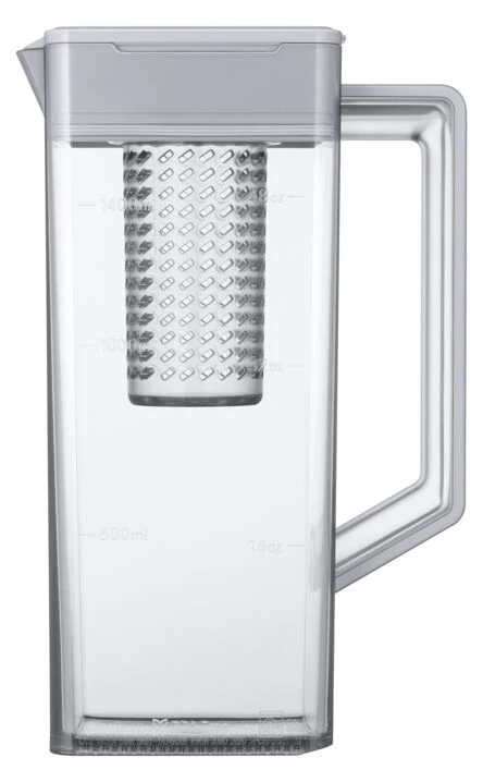 Samsung BESPOKE 36" 23.9 Cu. Ft. Stainless Steel Counter-Depth French Door Refrigerator - RF24BB6200QLAA - Image 15