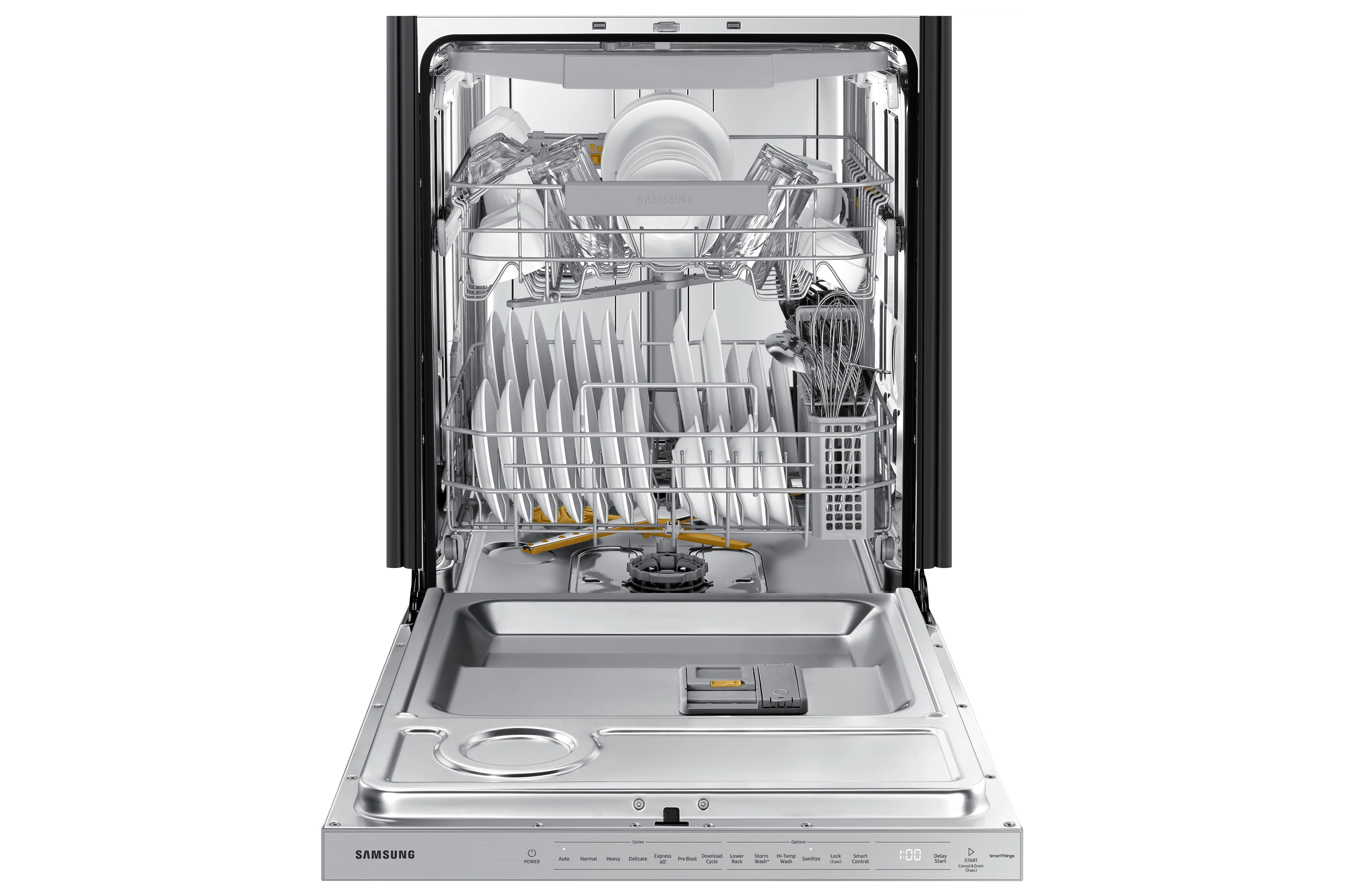Samsung Stainless Steel Built-In Dishwasher with AutoRelease - DW80B6060US/AC - Image 5