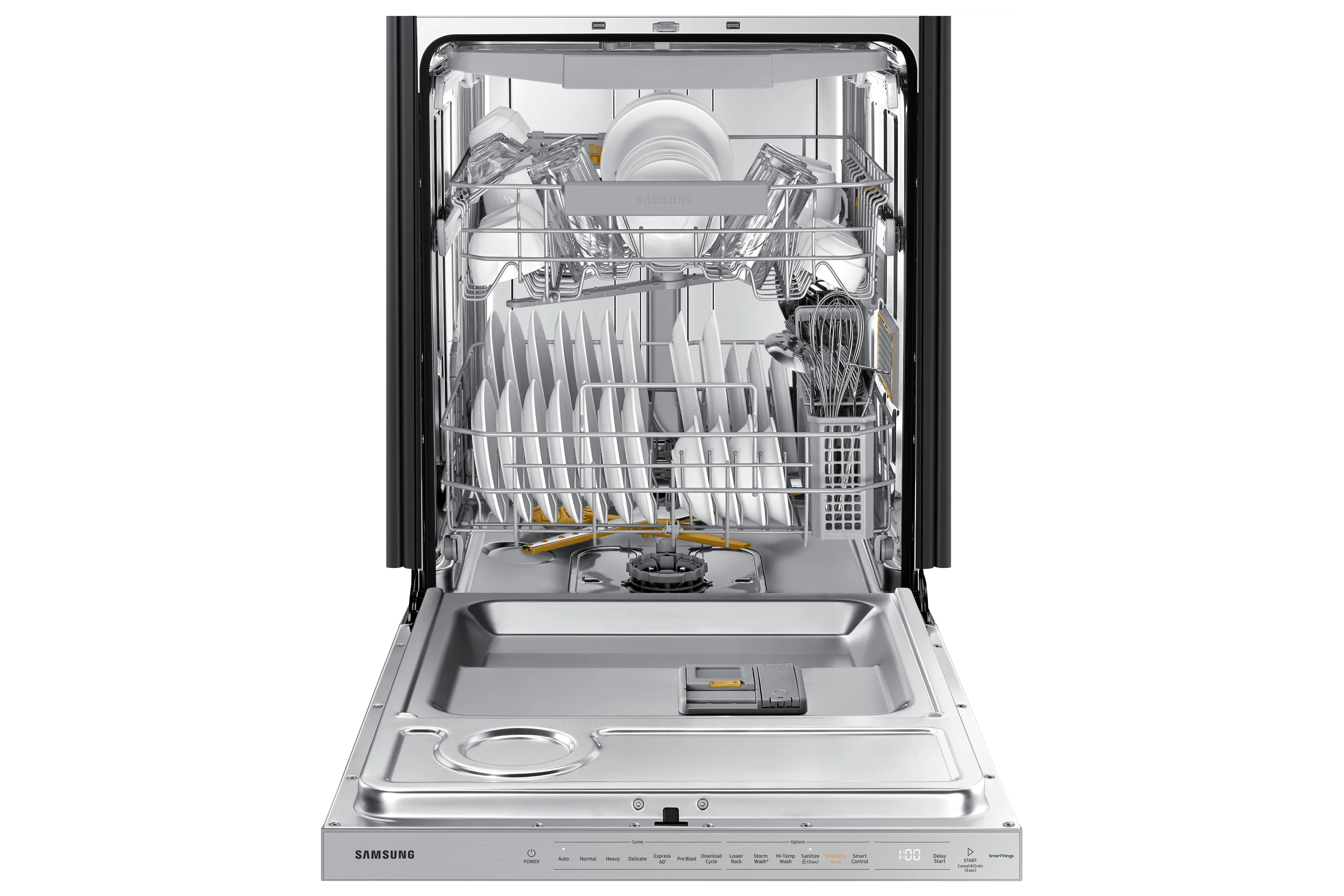 Samsung Stainless Steel Built-In Dishwasher with Smart Dry - DW80B7070US/AC - Image 5