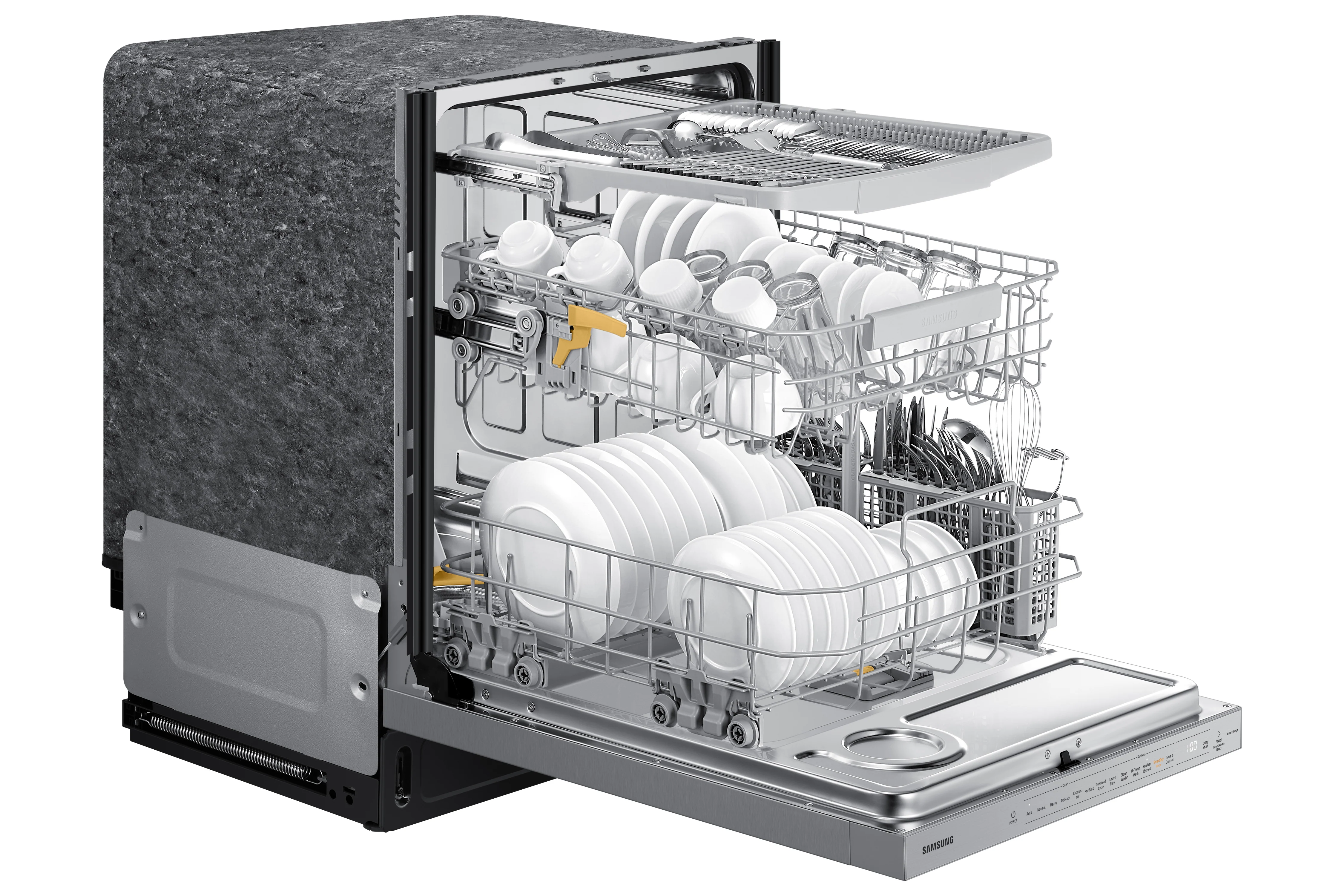 Samsung Stainless Steel Built-In Dishwasher with Smart Dry - DW80B7070US/AC - Image 6