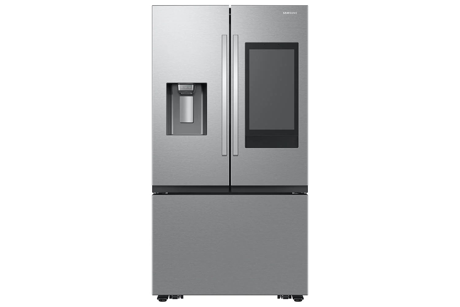 Samsung 36" 25 Cu. Ft. Stainless Steel Counter-Depth  French Door Refrigerator with Family Hub - RF27CG5900SRAC - Image 2