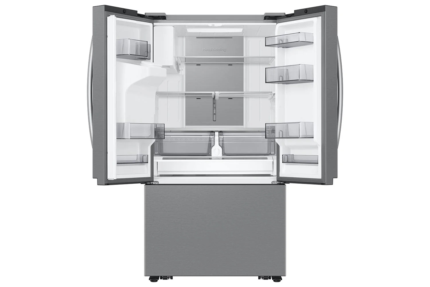 Samsung 36" 25 Cu. Ft. Stainless Steel Counter-Depth  French Door Refrigerator with Family Hub - RF27CG5900SRAC - Image 5