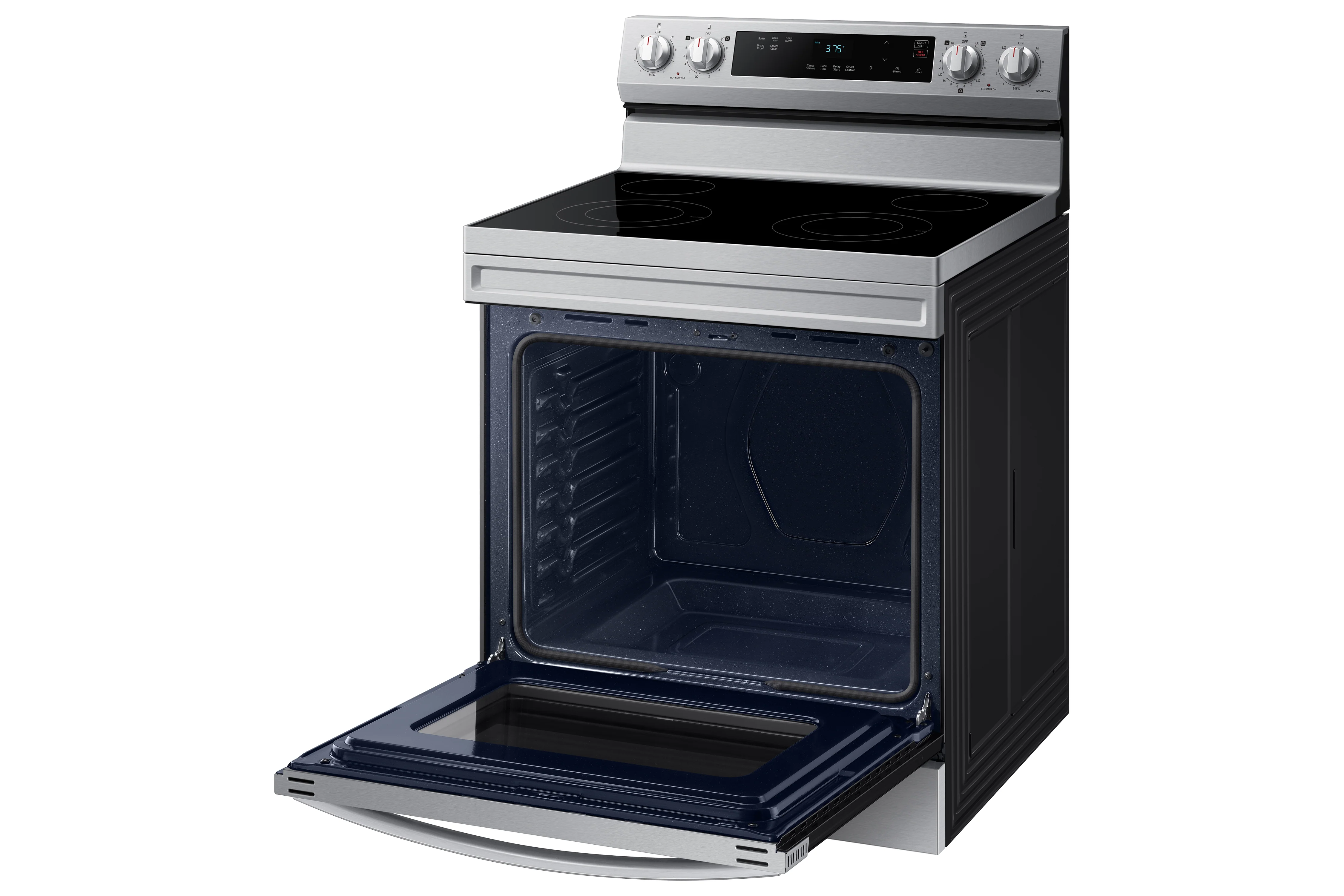Samsung Stainless Steel Freestanding Electric Range with Wi-Fi (6.3 Cu.Ft) - NE63A6111SS/AC - Image 4