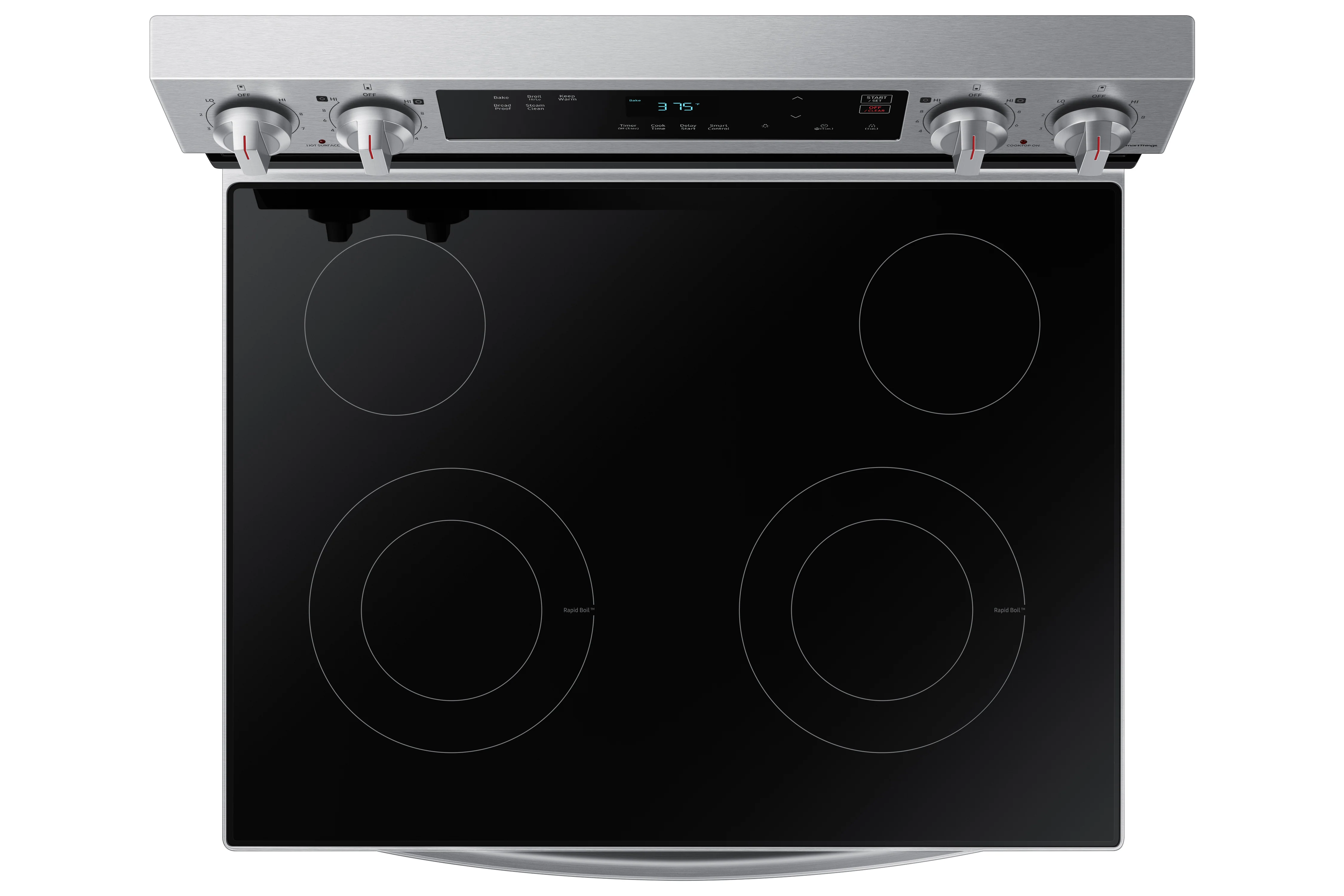 Samsung Stainless Steel Freestanding Electric Range with Wi-Fi (6.3 Cu.Ft) - NE63A6111SS/AC - Image 5