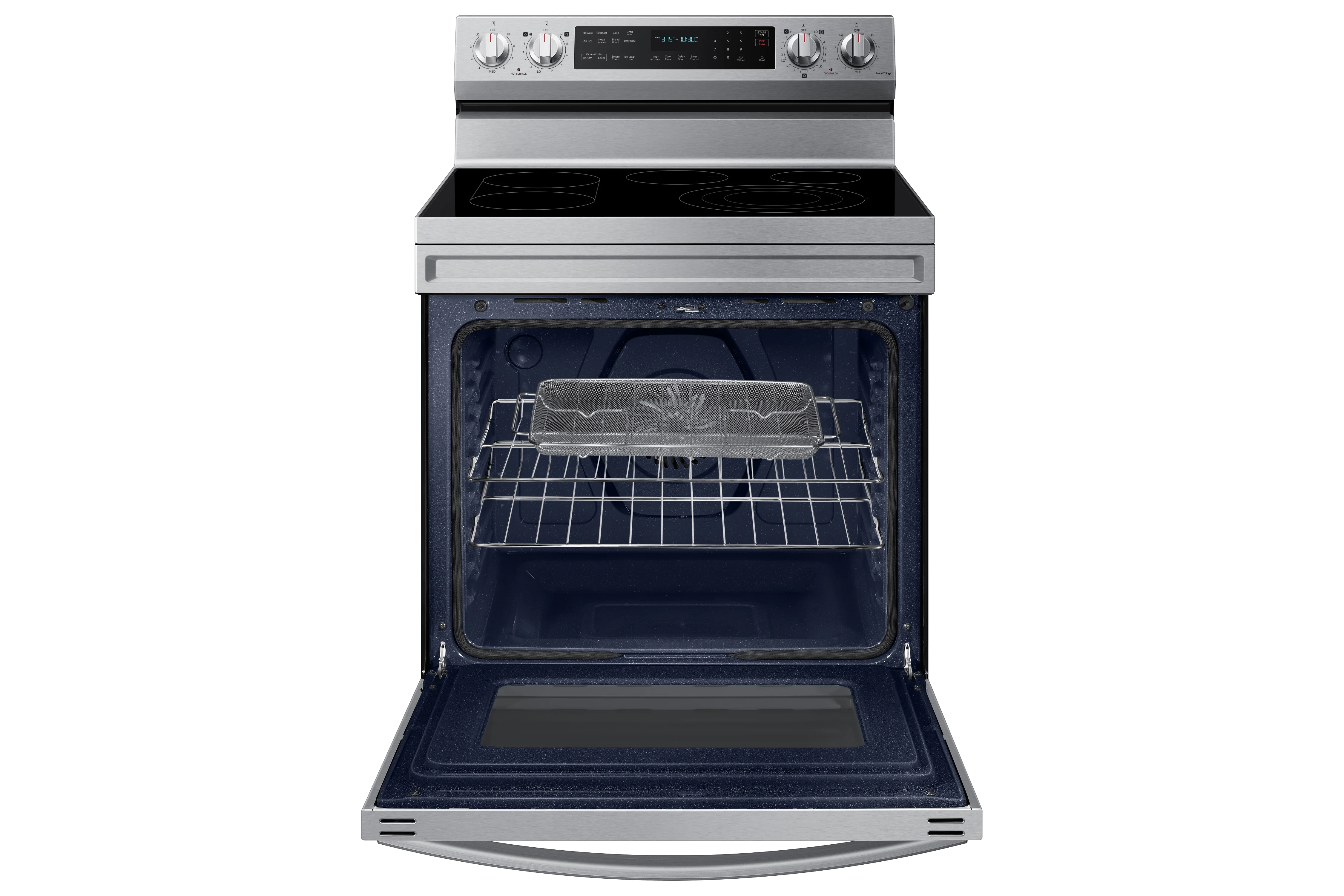Samsung Stainless Steel Freestanding Electric True Convection Range with Air Fry and Wi-Fi (6.3 Cu.Ft) - NE63A6711SS/AC - Image 4