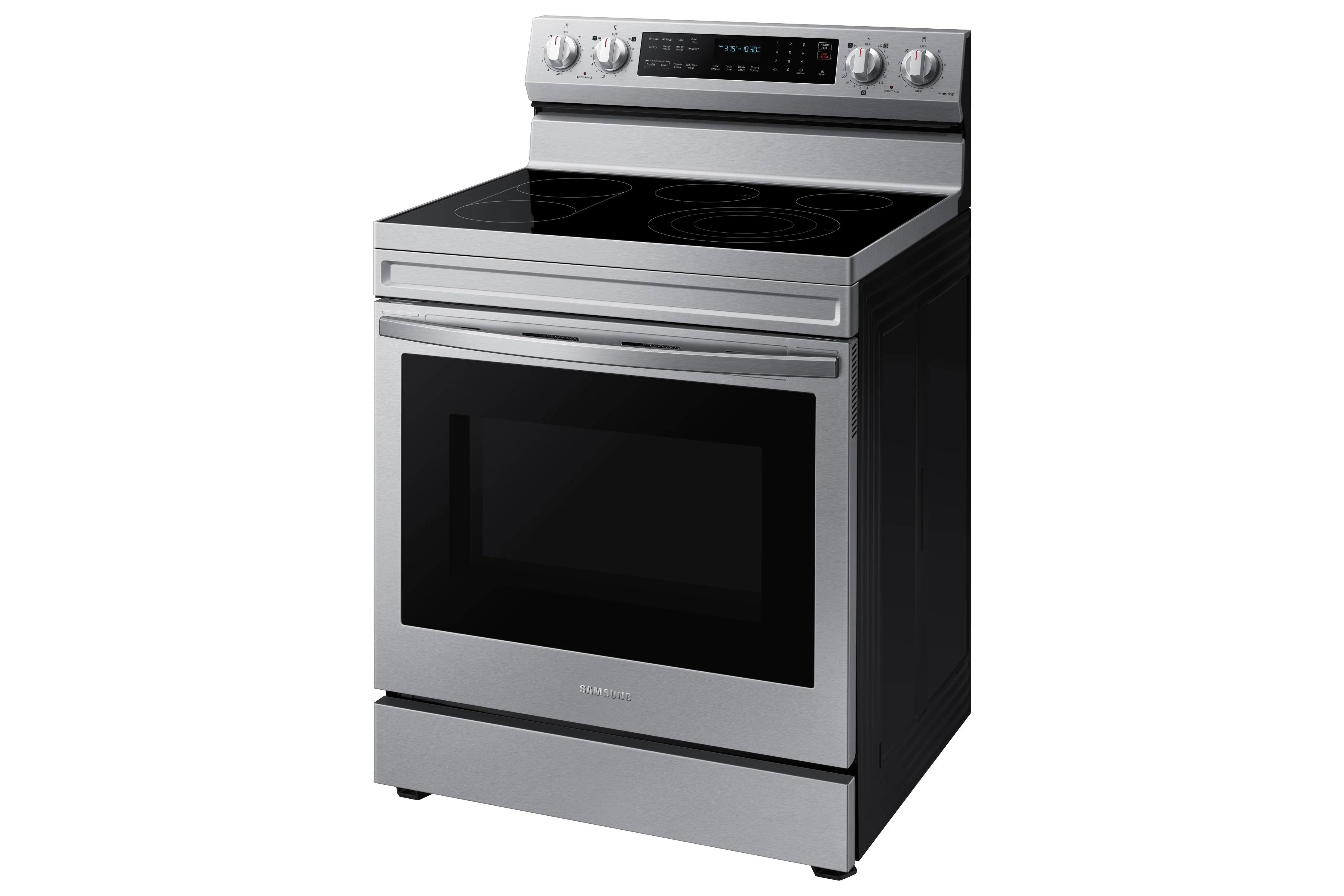 Samsung Stainless Steel Freestanding Electric True Convection Range with Air Fry and Wi-Fi (6.3 Cu.Ft) - NE63A6711SS/AC - Image 7