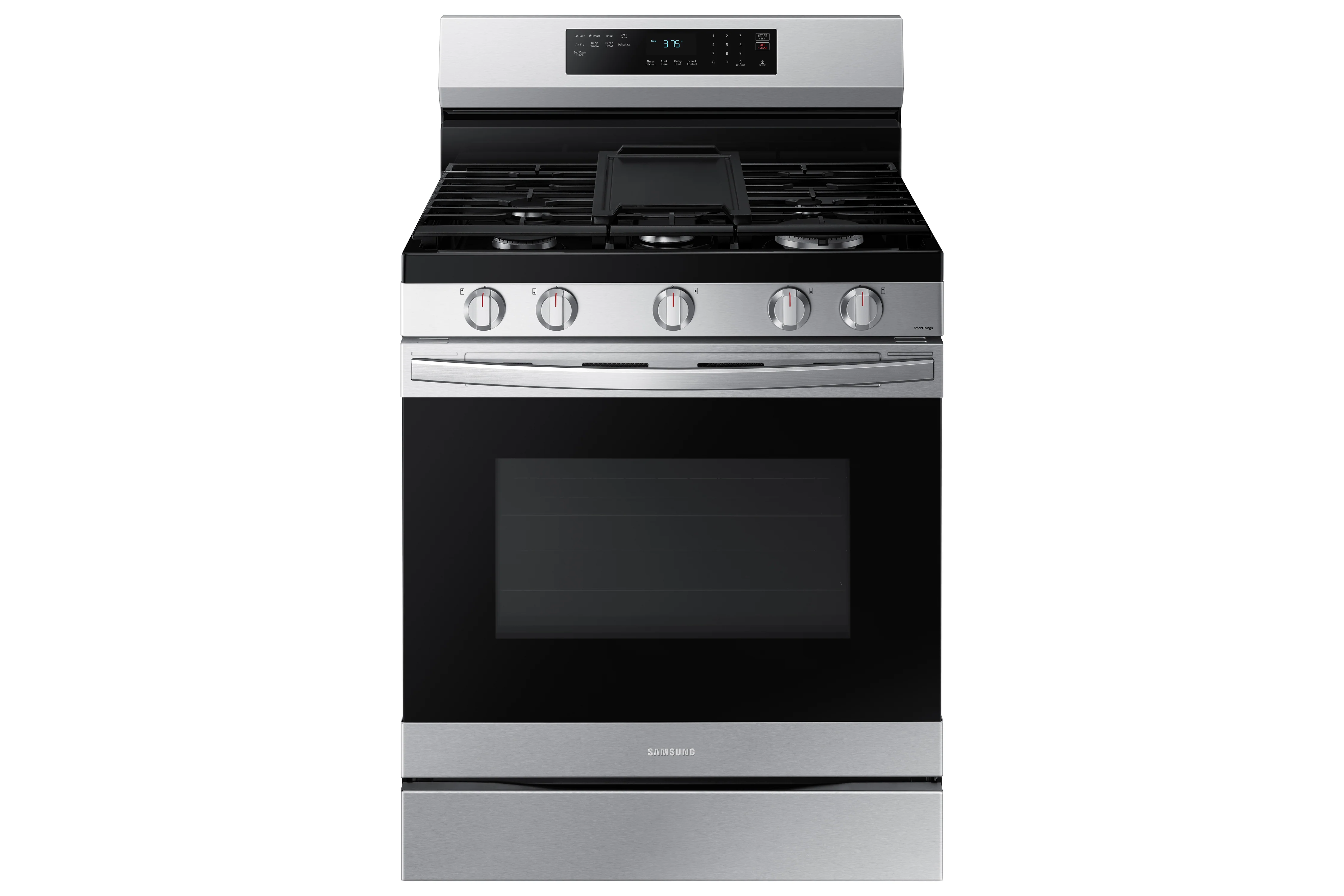 Samsung Stainless Steel Gas Fan Convection Range with Wi-Fi and Air Fry (6.0 Cu.Ft) - NX60A6511SS/AA - Image 11