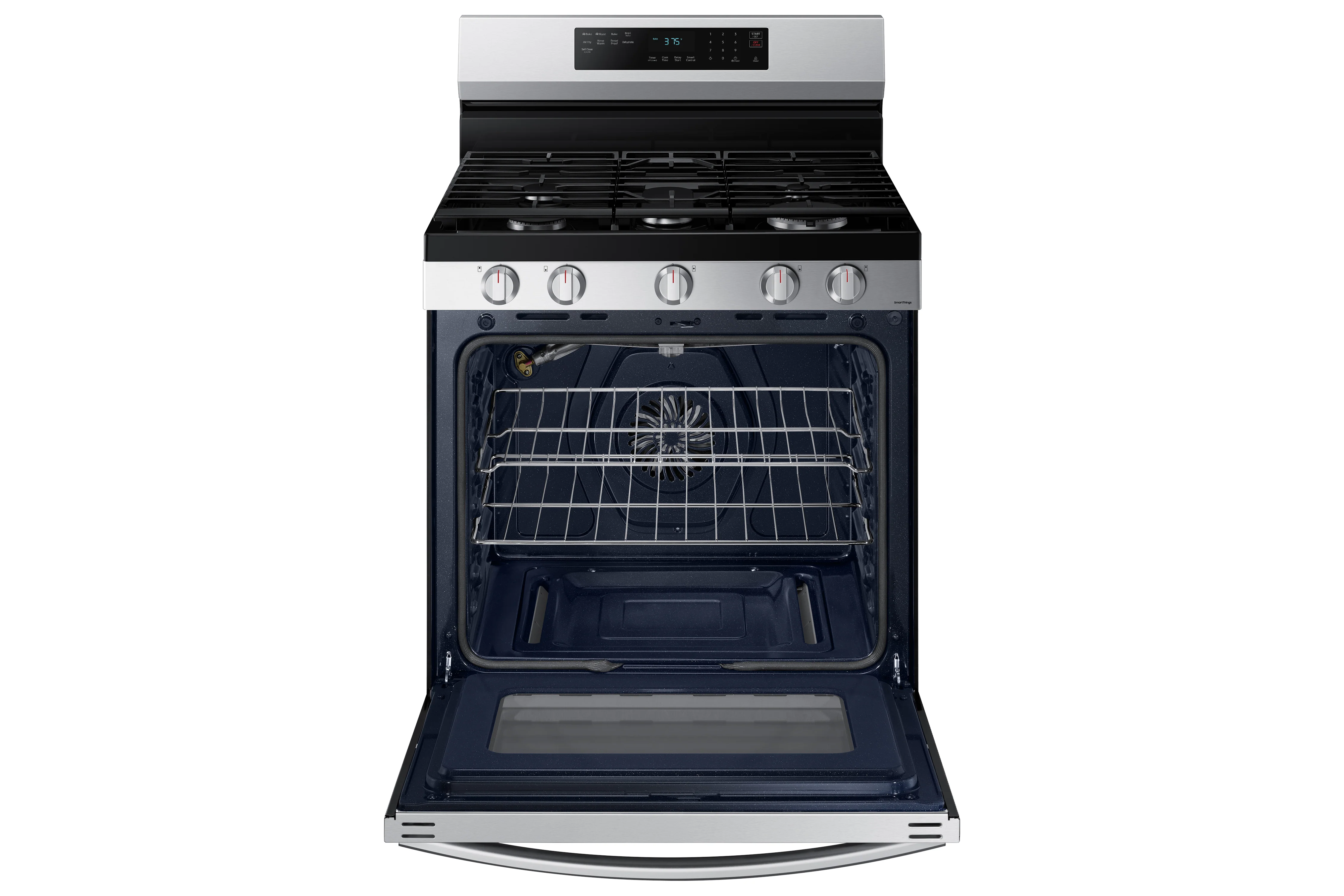 Samsung Stainless Steel Gas Fan Convection Range with Wi-Fi and Air Fry (6.0 Cu.Ft) - NX60A6511SS/AA - Image 2