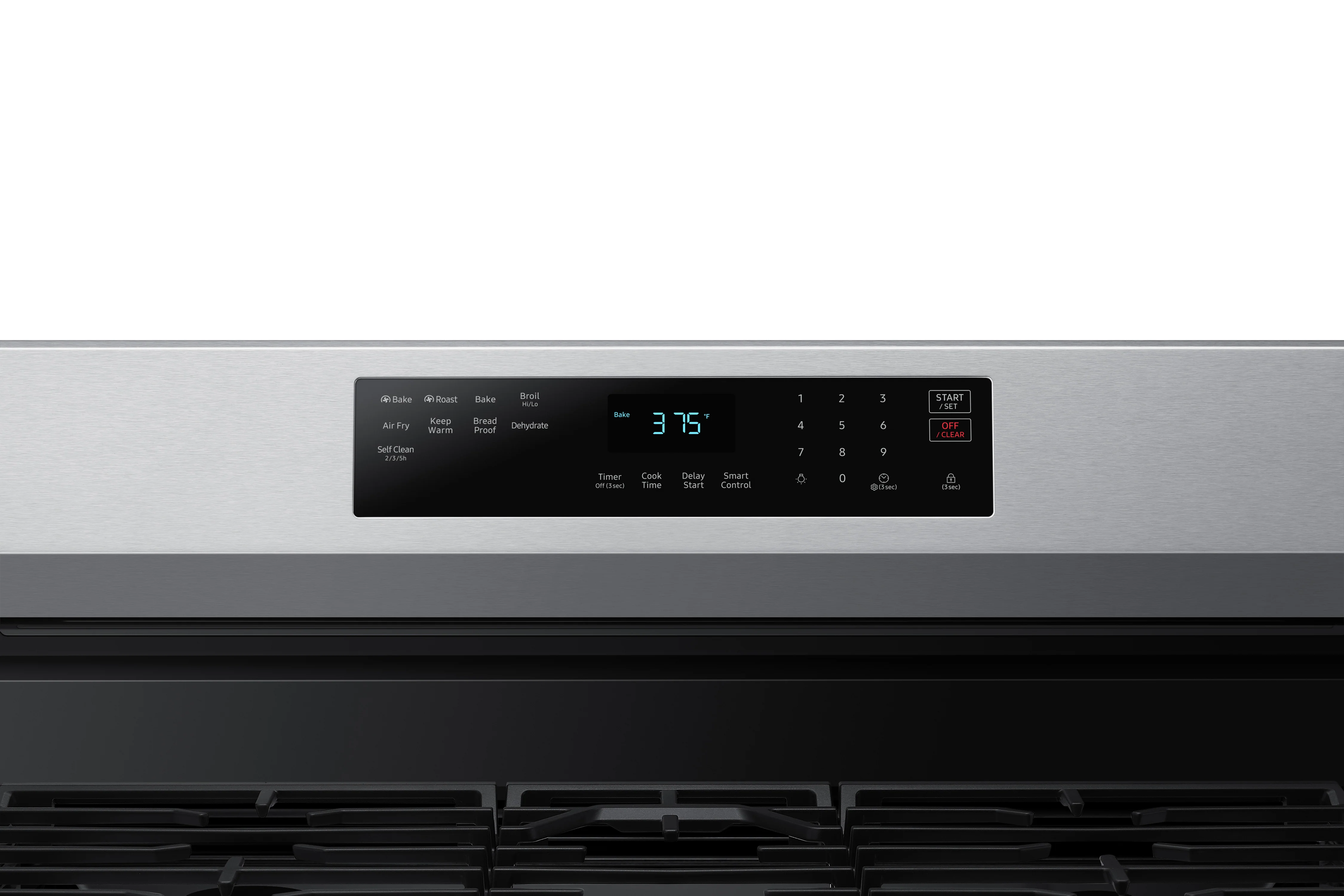 Samsung Stainless Steel Gas Fan Convection Range with Wi-Fi and Air Fry (6.0 Cu.Ft) - NX60A6511SS/AA - Image 9