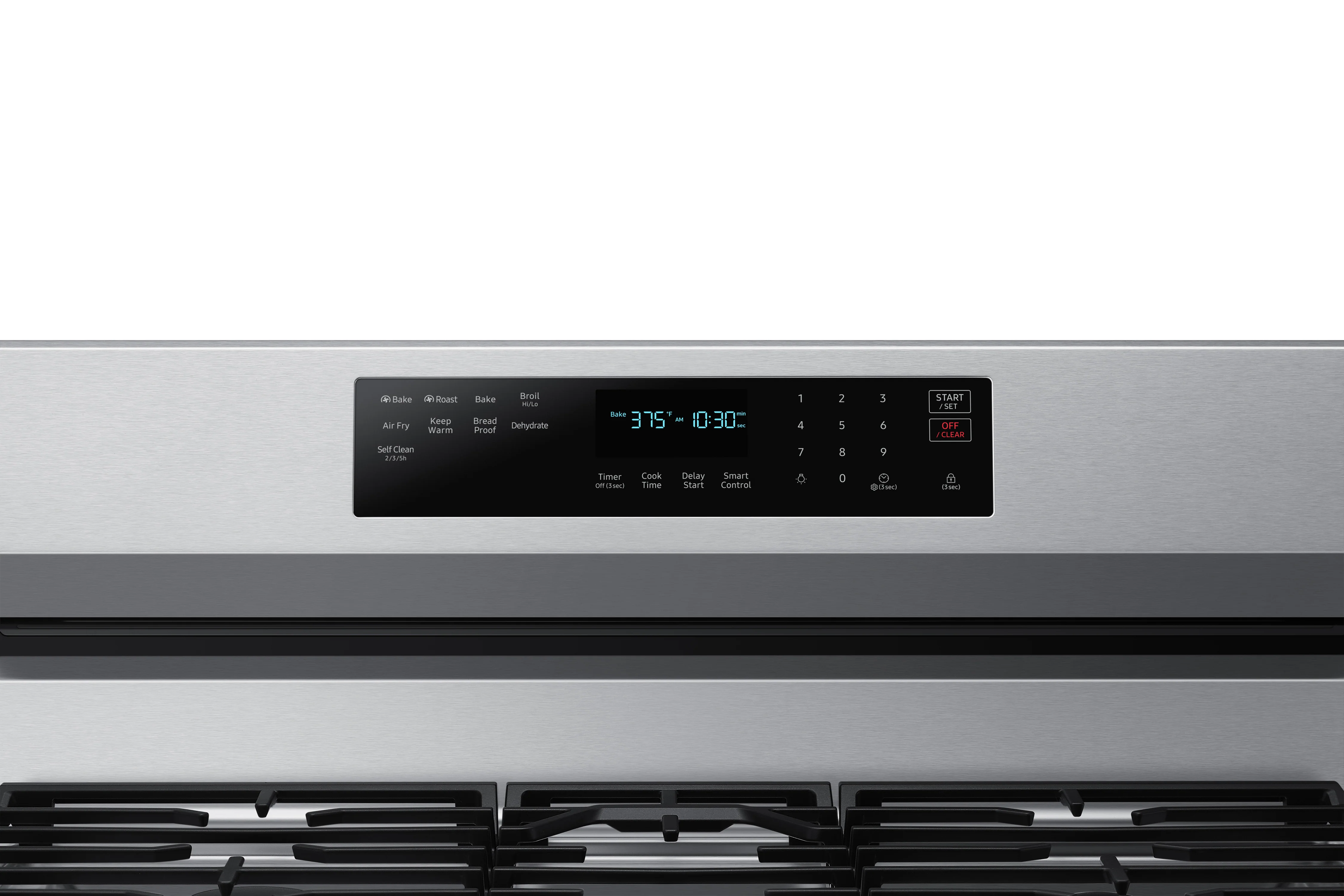 Samsung Stainless Steel Gas True Convection Range with Wi-Fi and Air Fry (6.0 Cu.Ft) - NX60A6711SS/AA - Image 3