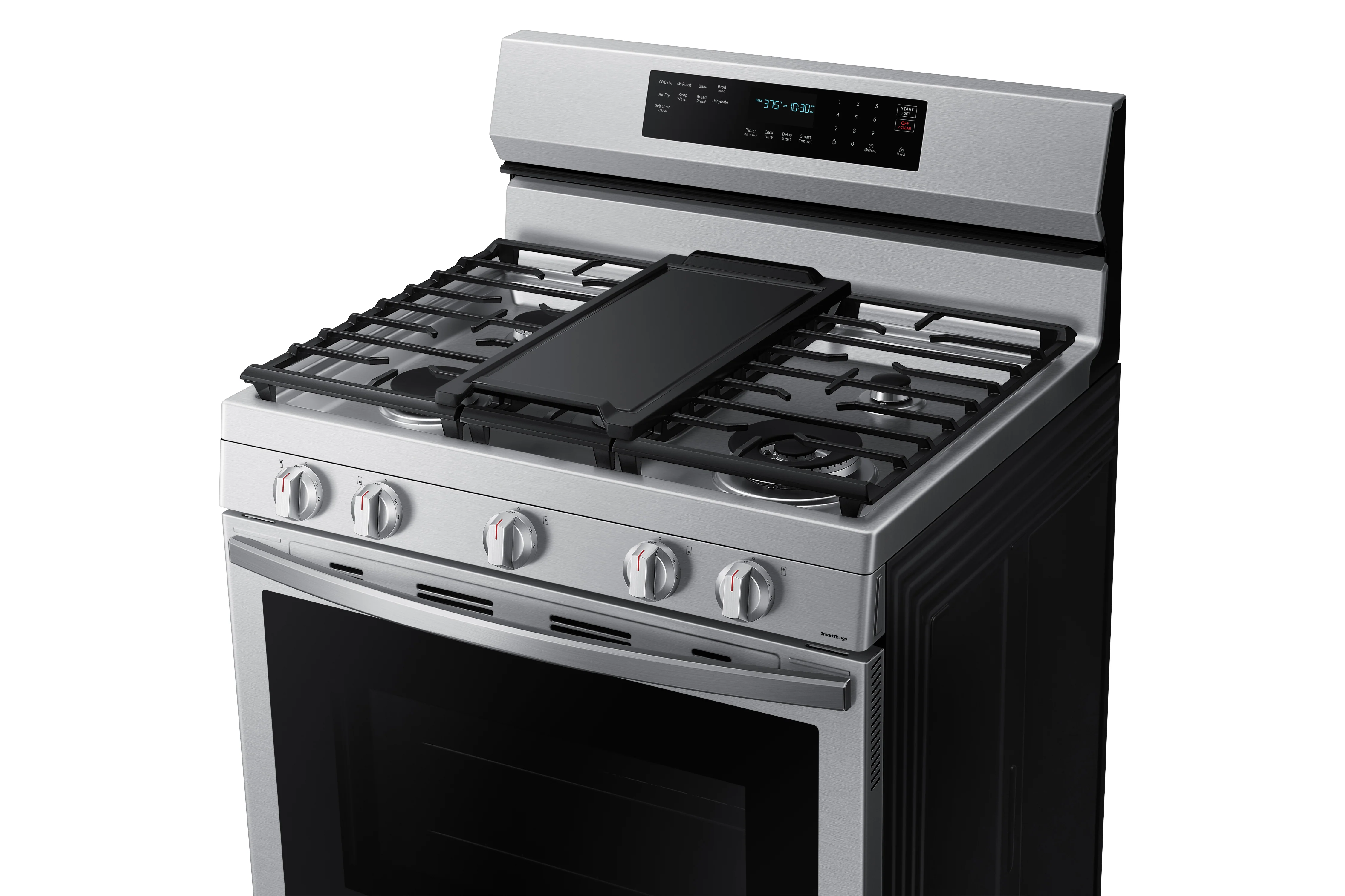 Samsung Stainless Steel Gas True Convection Range with Wi-Fi and Air Fry (6.0 Cu.Ft) - NX60A6711SS/AA - Image 4