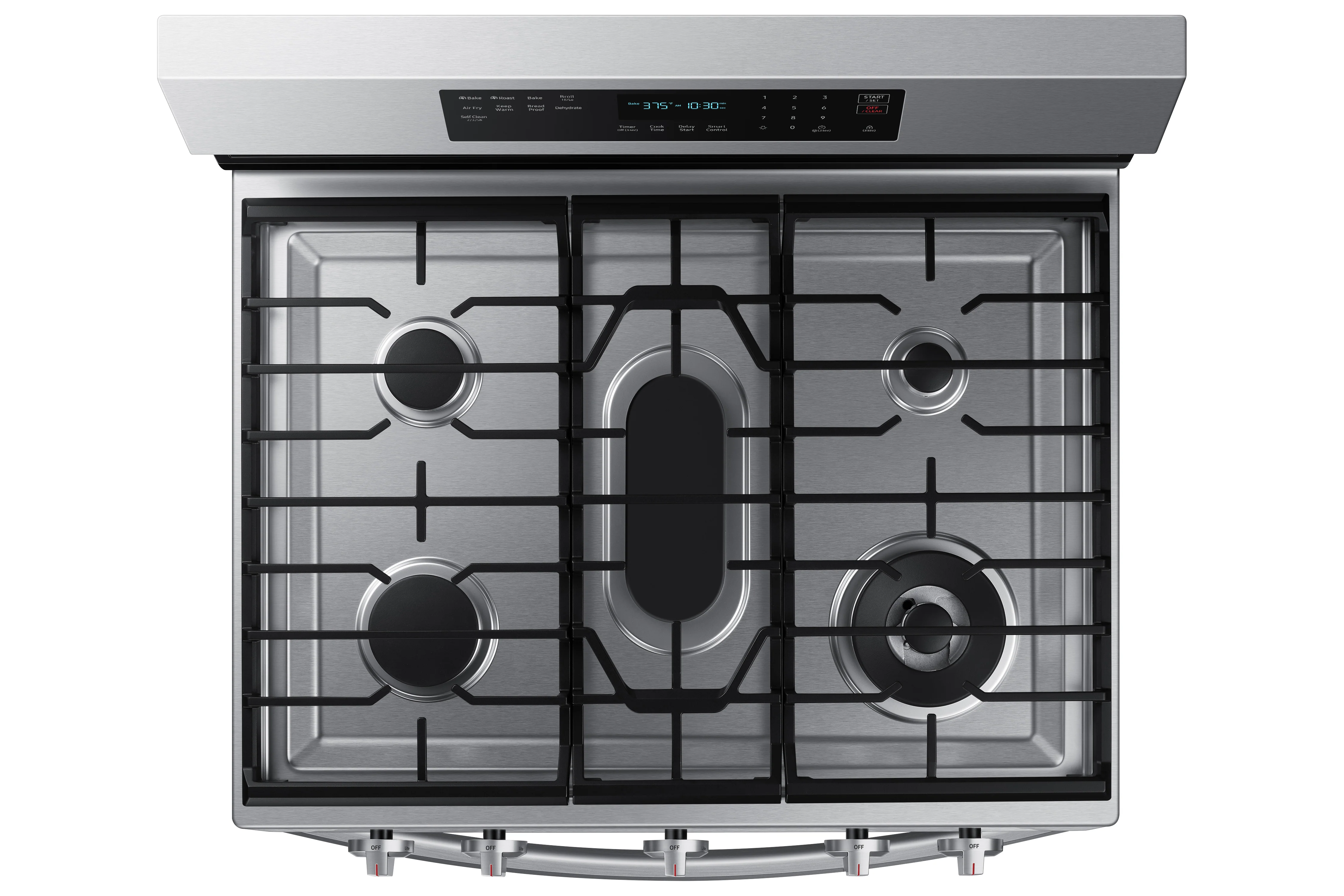 Samsung Stainless Steel Gas True Convection Range with Wi-Fi and Air Fry (6.0 Cu.Ft) - NX60A6711SS/AA - Image 8