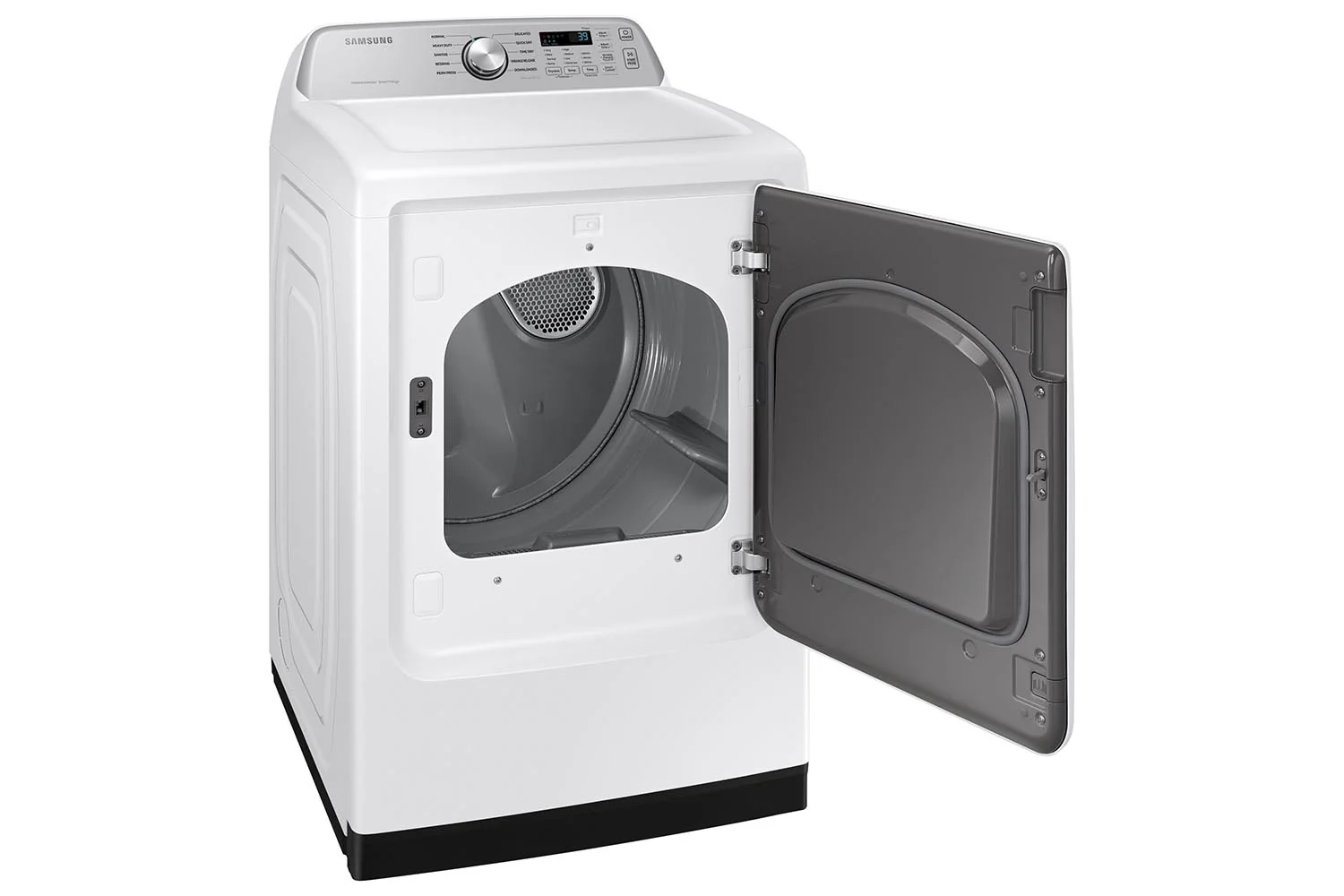 Samsung White Electric Dryer with SmartThings (7.4 Cu.Ft) - DVE47CG3500WAC - Image 3
