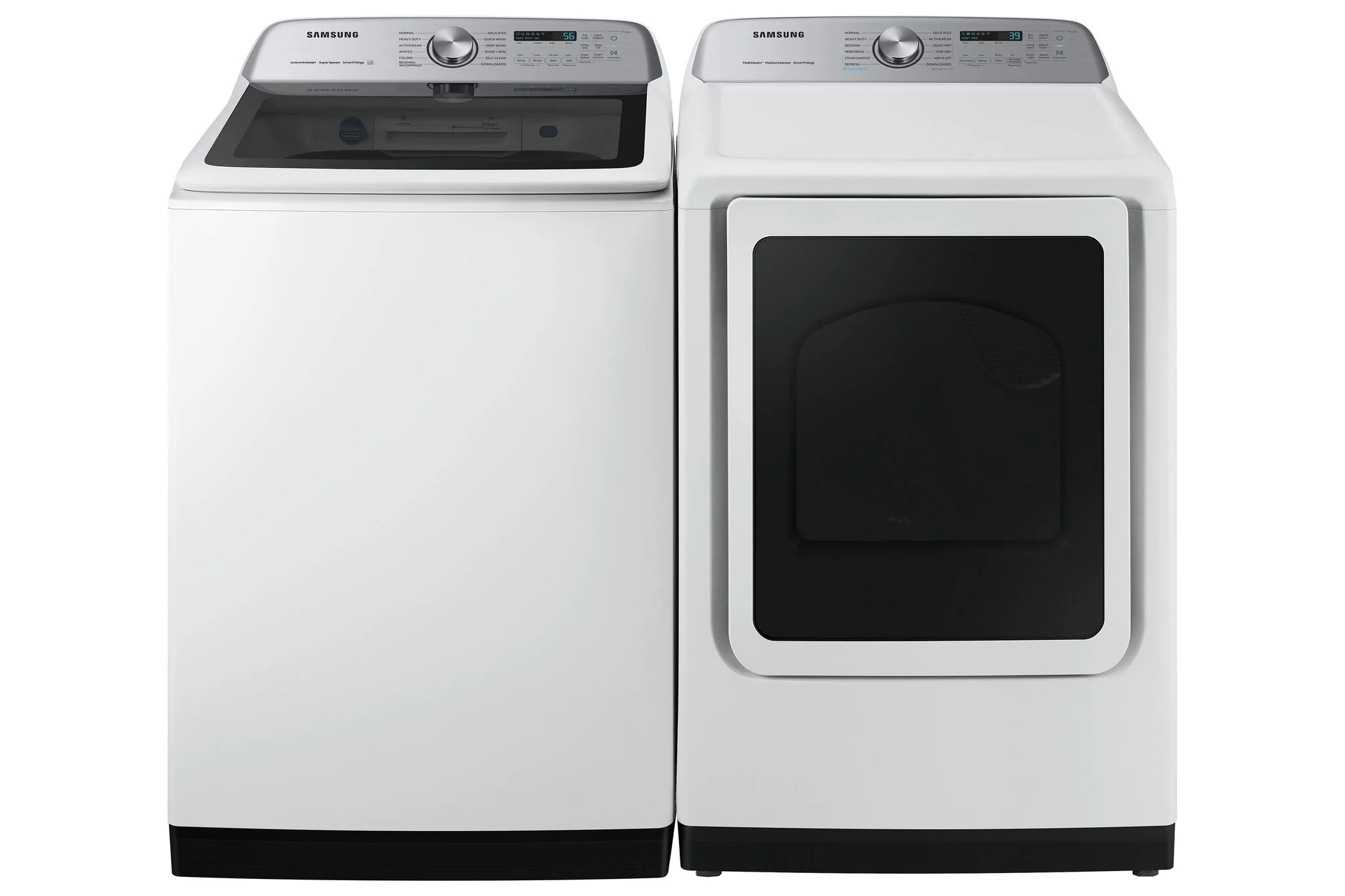 Samsung White Electric Smart Dryer with Steam Dry (7.4 Cu.Ft.) - DVE52DG5505WAC - Image 6