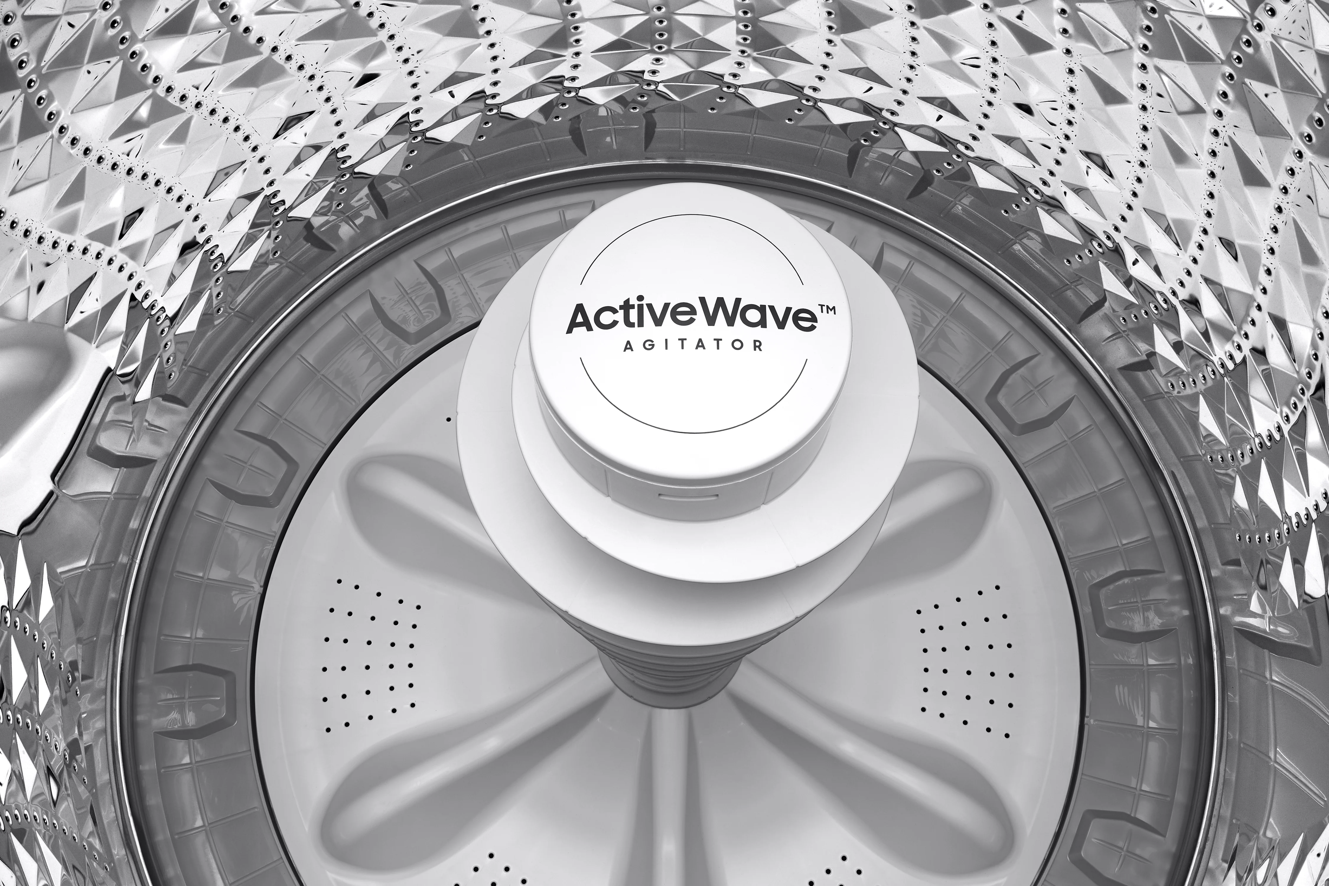 Samsung White Top Load Washer with ActiveWave Agitator (5.0 Cu.Ft) - WA44A3205AW/A4 - Image 8