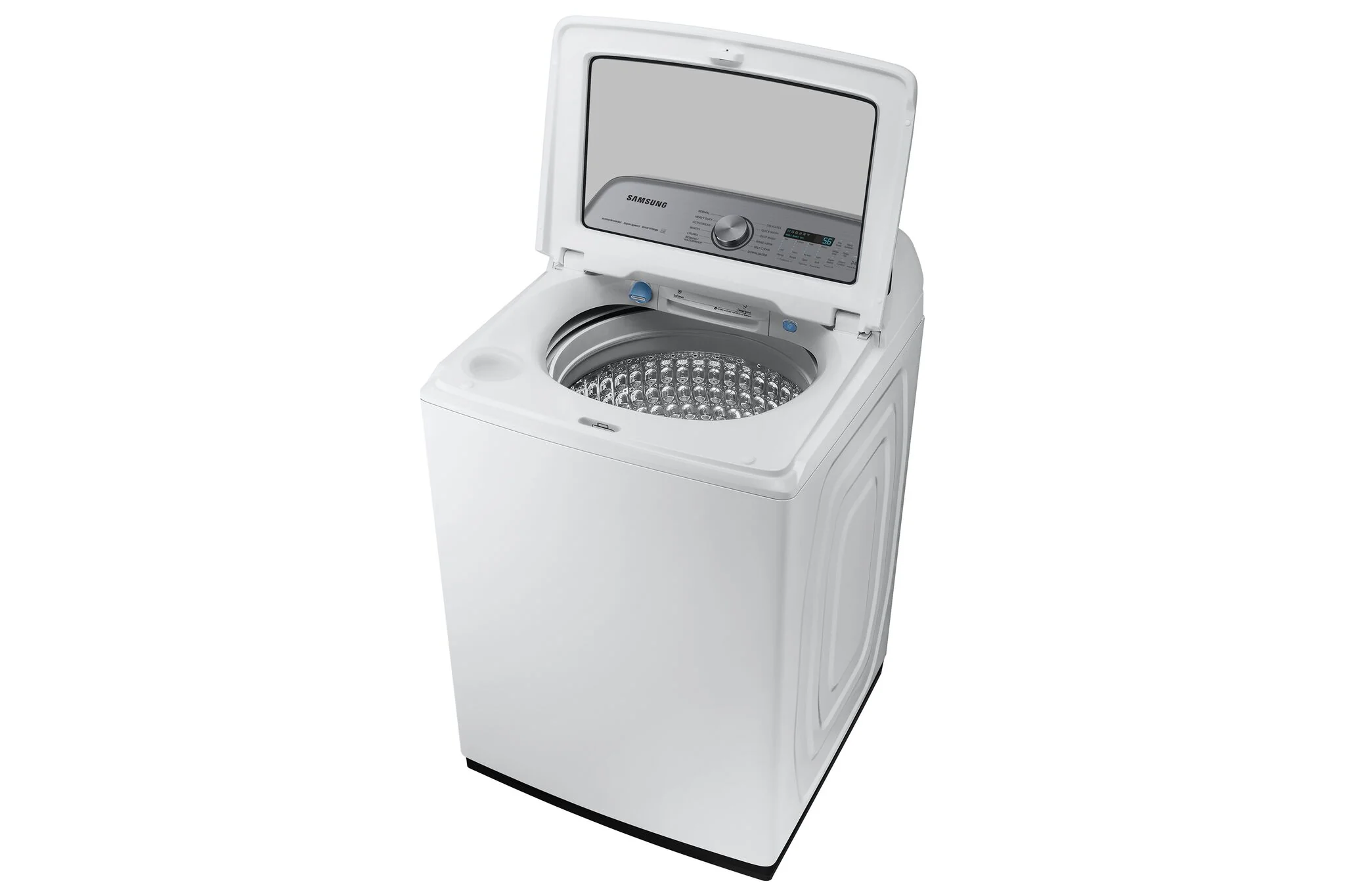 Samsung White Ultra Capacity Top Load Washer with SuperSpeed (6.0 Cu.Ft.) - WA52DG5500AWUS - Image 2