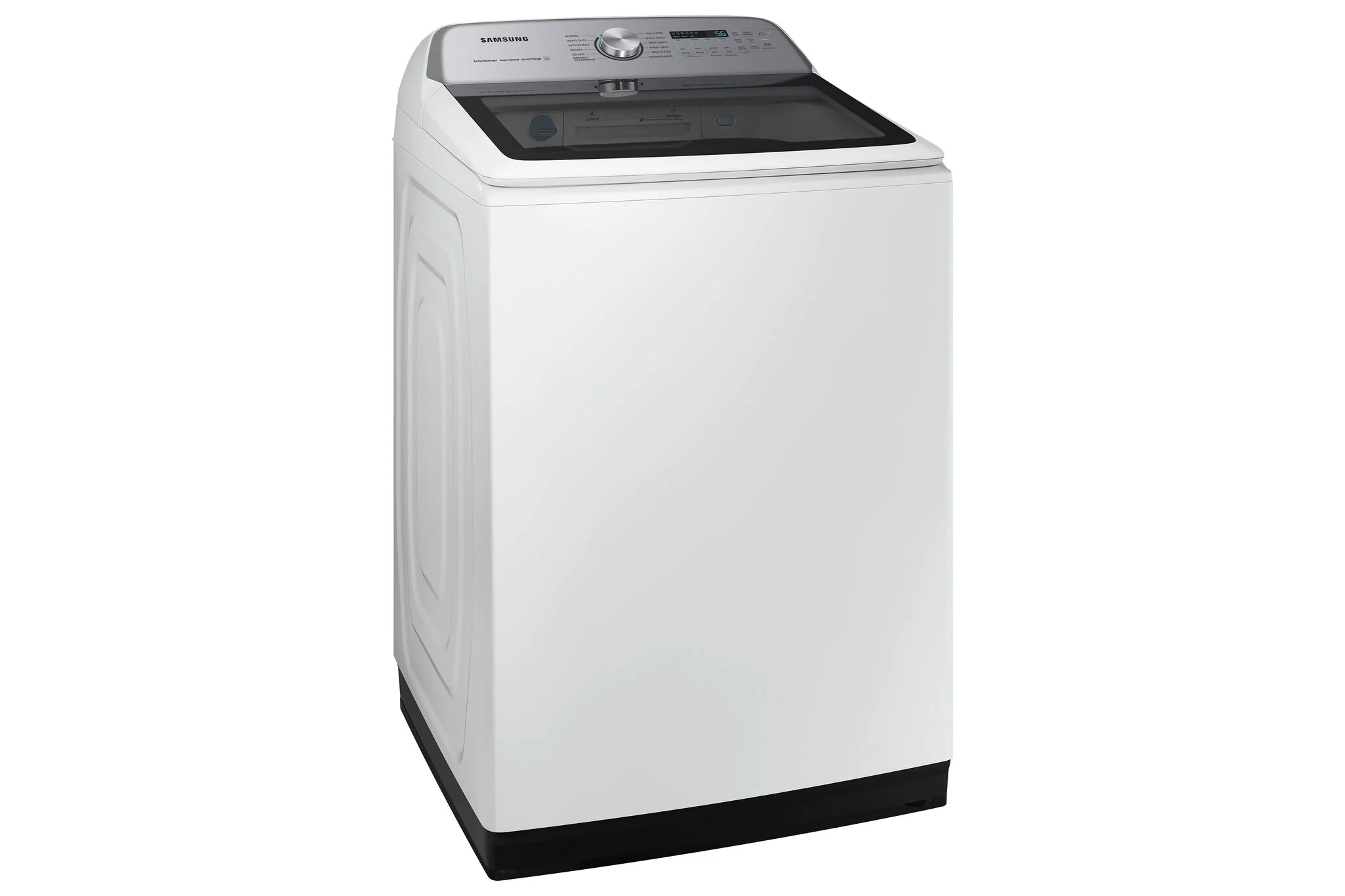 Samsung White Ultra Capacity Top Load Washer with SuperSpeed (6.0 Cu.Ft.) - WA52DG5500AWUS - Image 4