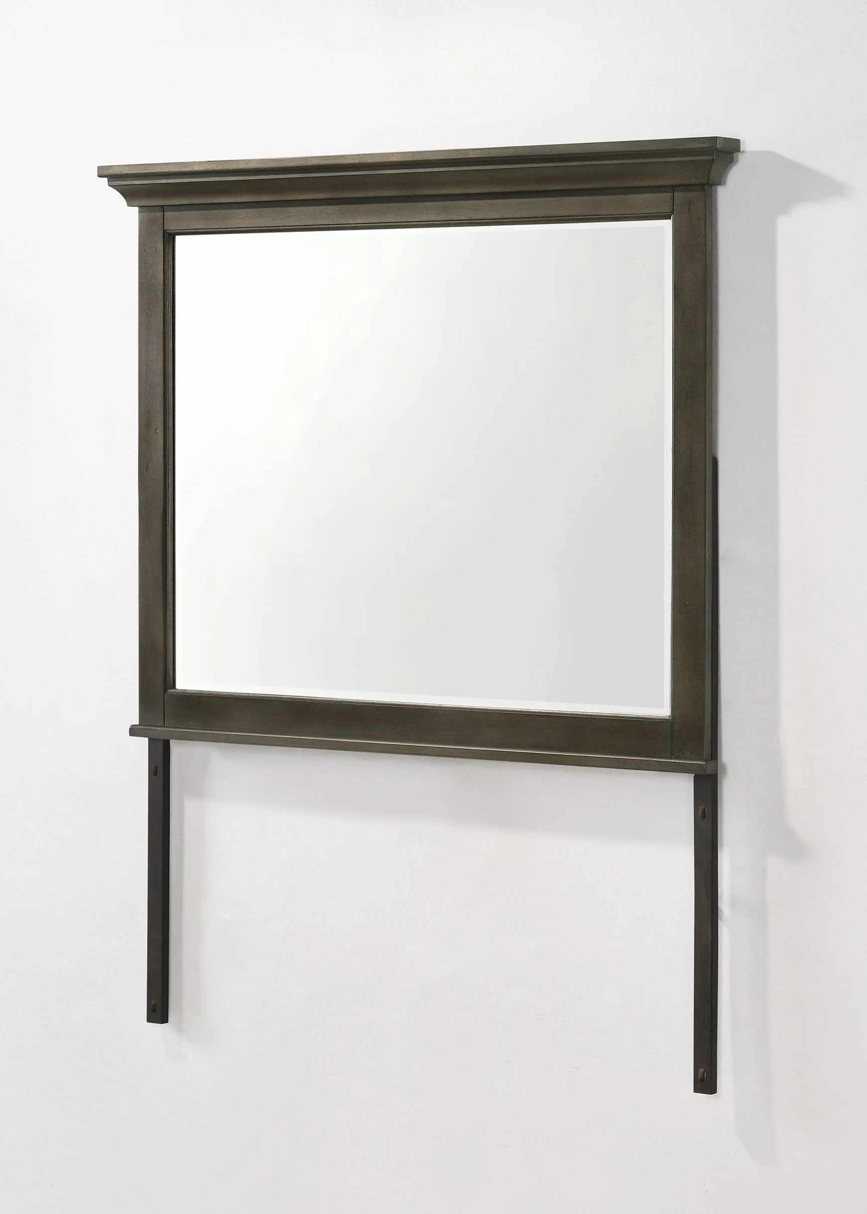 San Mateo 6-Piece King Storage Bedroom Package - Pewter - Image 4