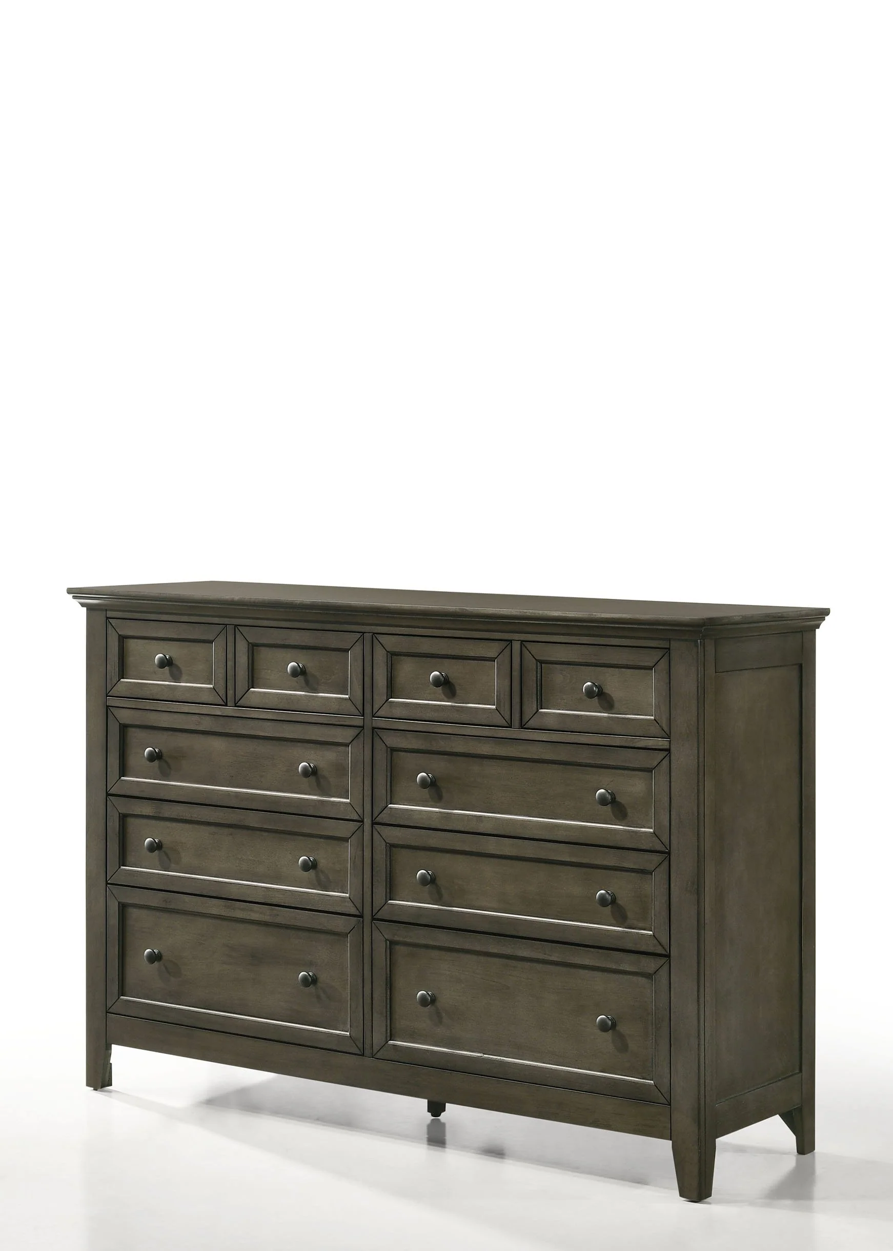 San Mateo 6-Piece Queen Storage Bedroom Package - Pewter - Image 3