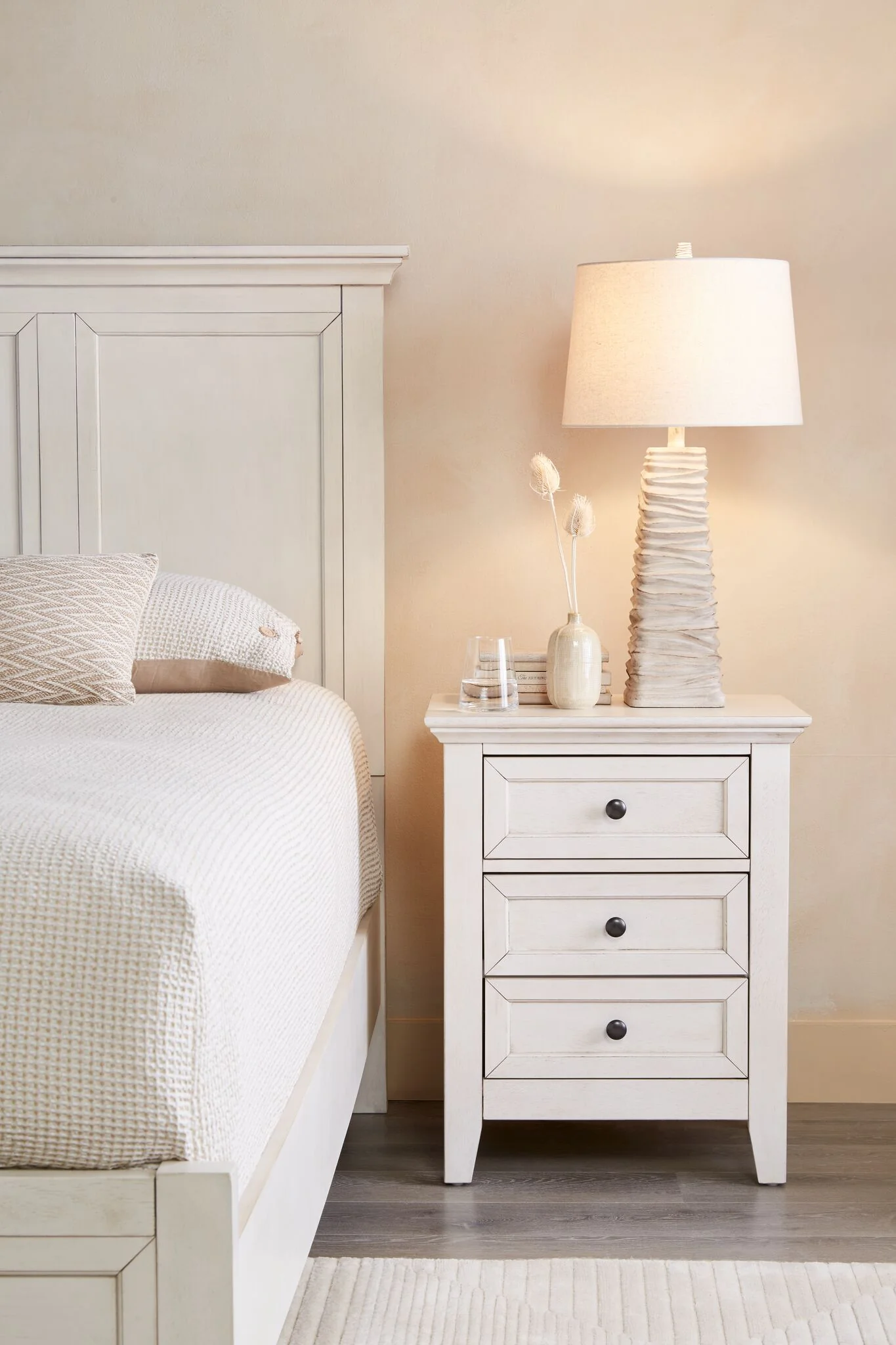 San Mateo Night Table - Antique White - Image 2