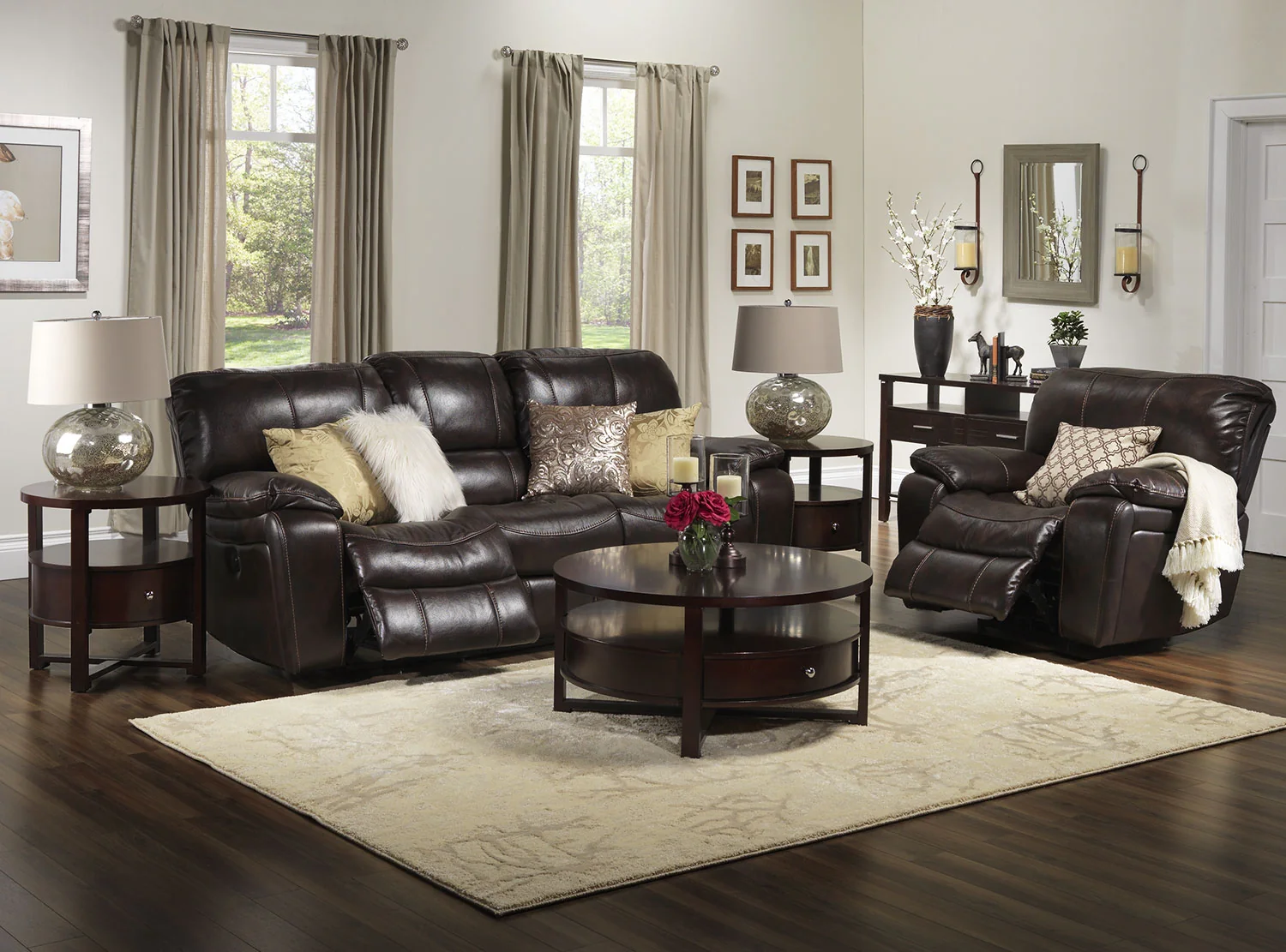 Santorini Power Recliner - Walnut - Image 2