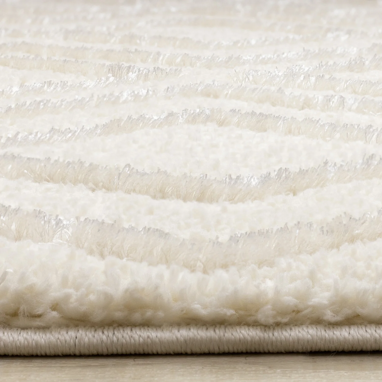 Sasha Soft Diamonds Area Rug - 8' X 11' - Cream - Image 5